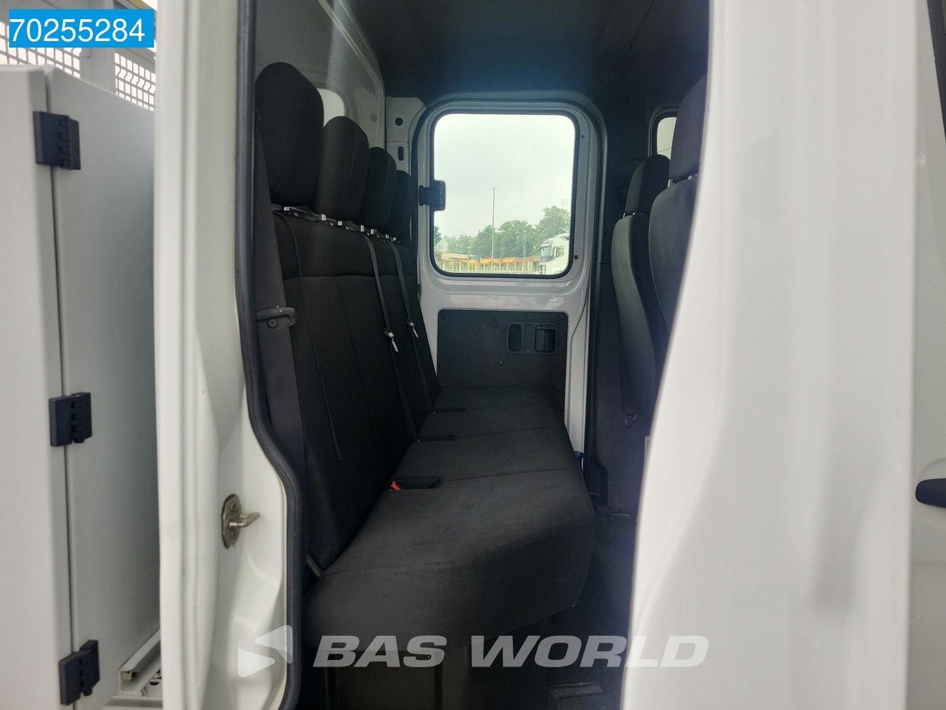 Foto 14 van Mercedes-Benz 514 CDI Kipper Dubbele Cabine met kist Airco Cruise 3500kg trekhaak Kieper Tipper Benne Airco Dubbel cabine Trekhaak Cruise cont