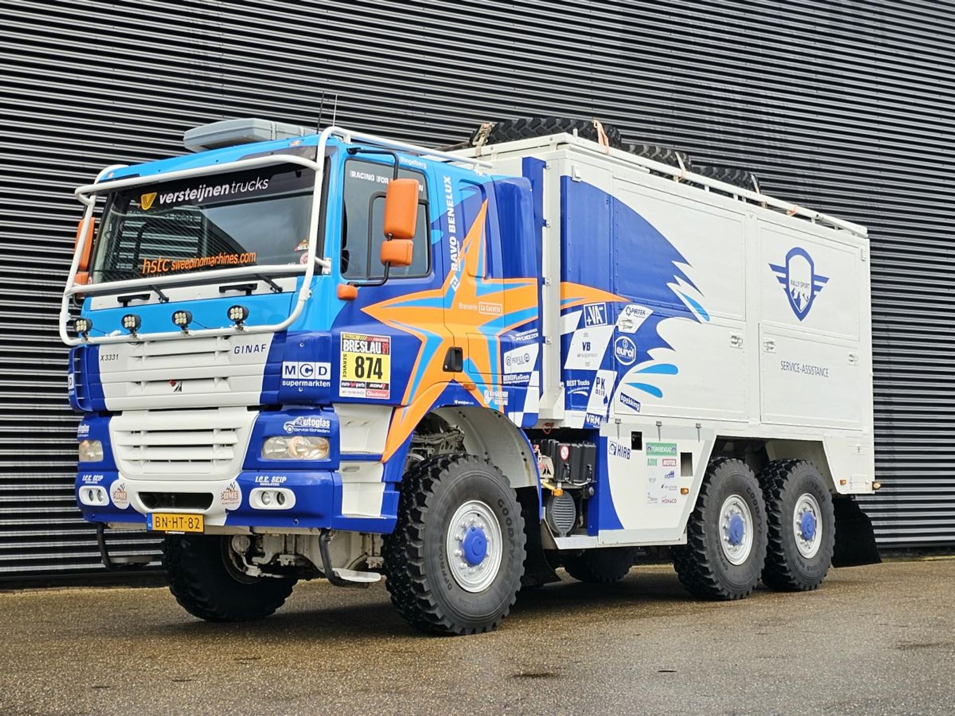 Foto 1 van Ginaf X3331 6X6 DAF / SERVICE / RALLY / T5 / DAKAR