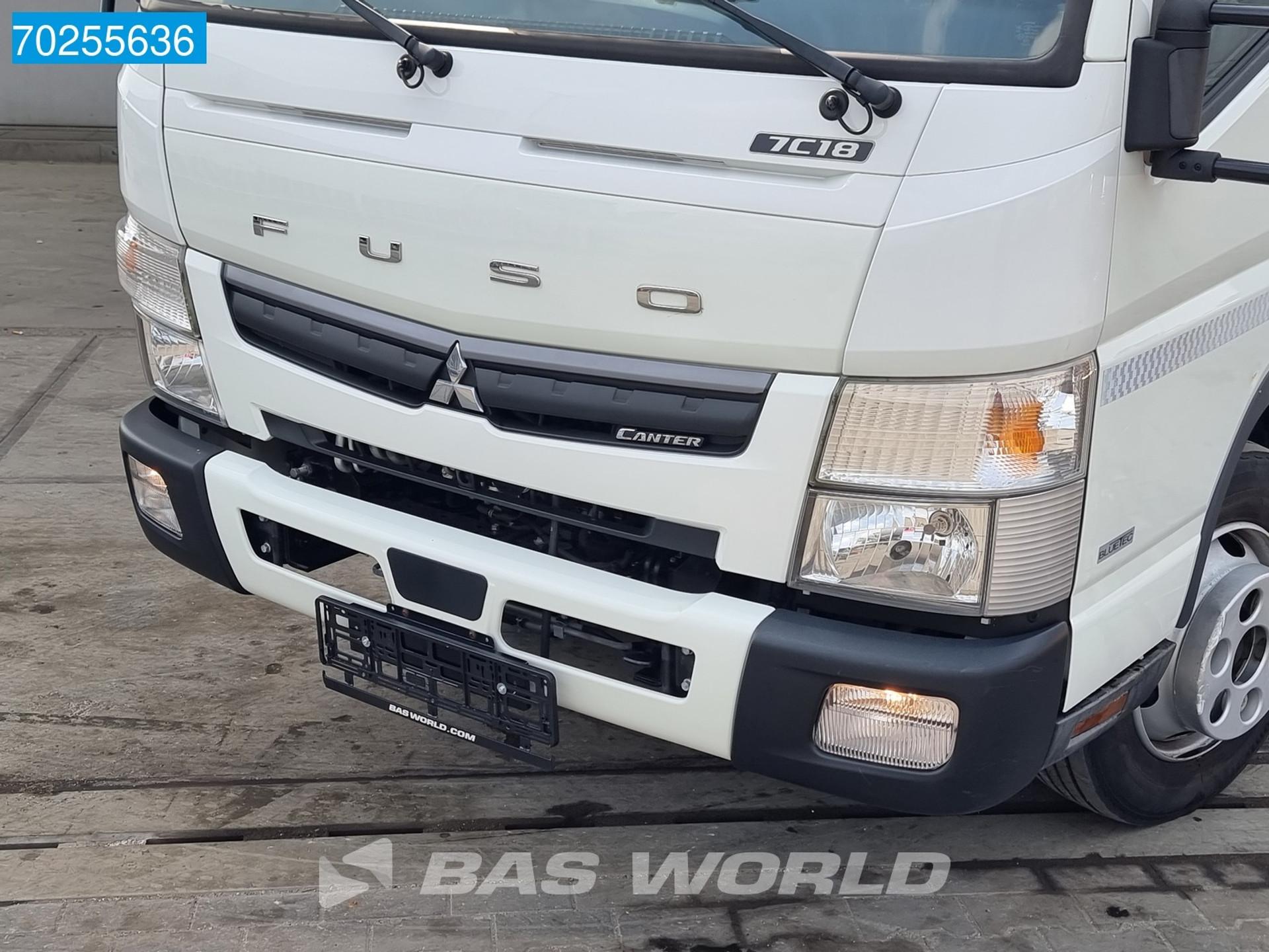 Foto 18 van FUSO 7C18 3.0L Meiller 3 zijdige Kipper 7Tonner Airco Tipper Benne Kieper 4m3 Airco Trekhaak