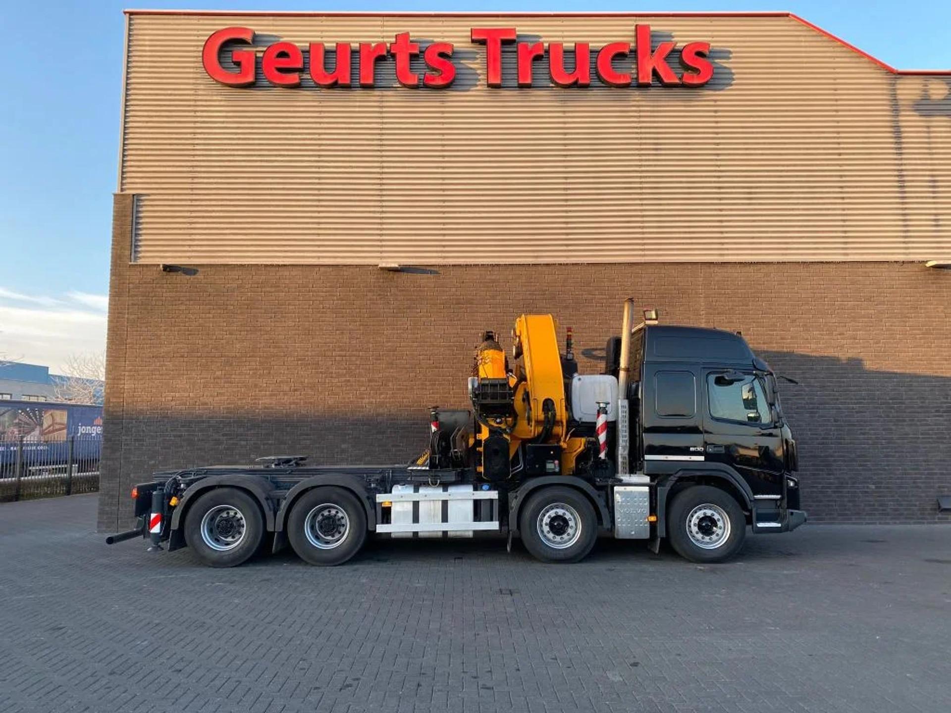 Foto 15 van Volvo FMX 500 8X4 TREKKER-BAKWAGEN COMBI + EFFER 955/8S KRAAN/KRAN/CRANE/GRUA