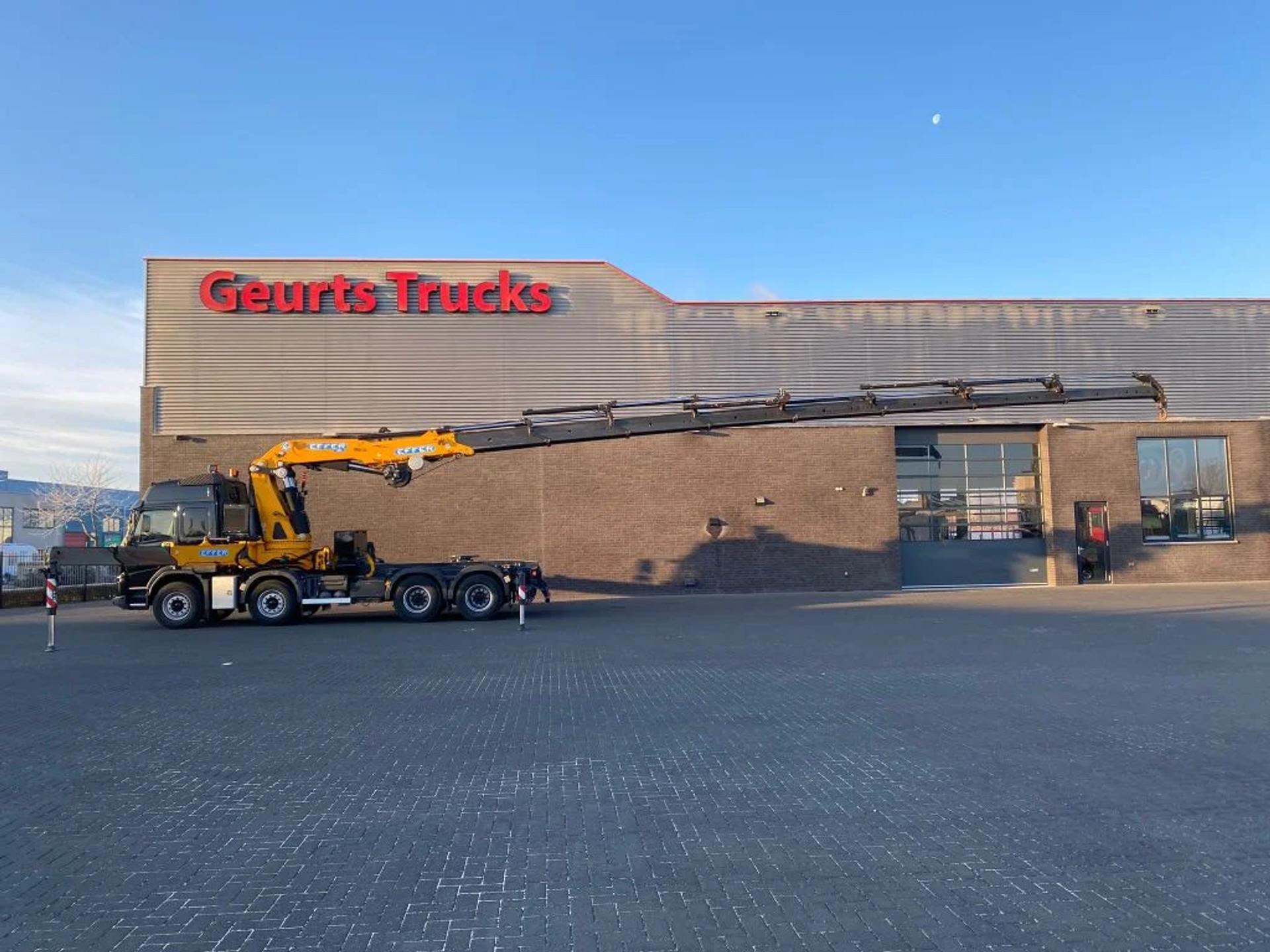 Foto 5 van Volvo FMX 500 8X4 TREKKER-BAKWAGEN COMBI + EFFER 955/8S KRAAN/KRAN/CRANE/GRUA