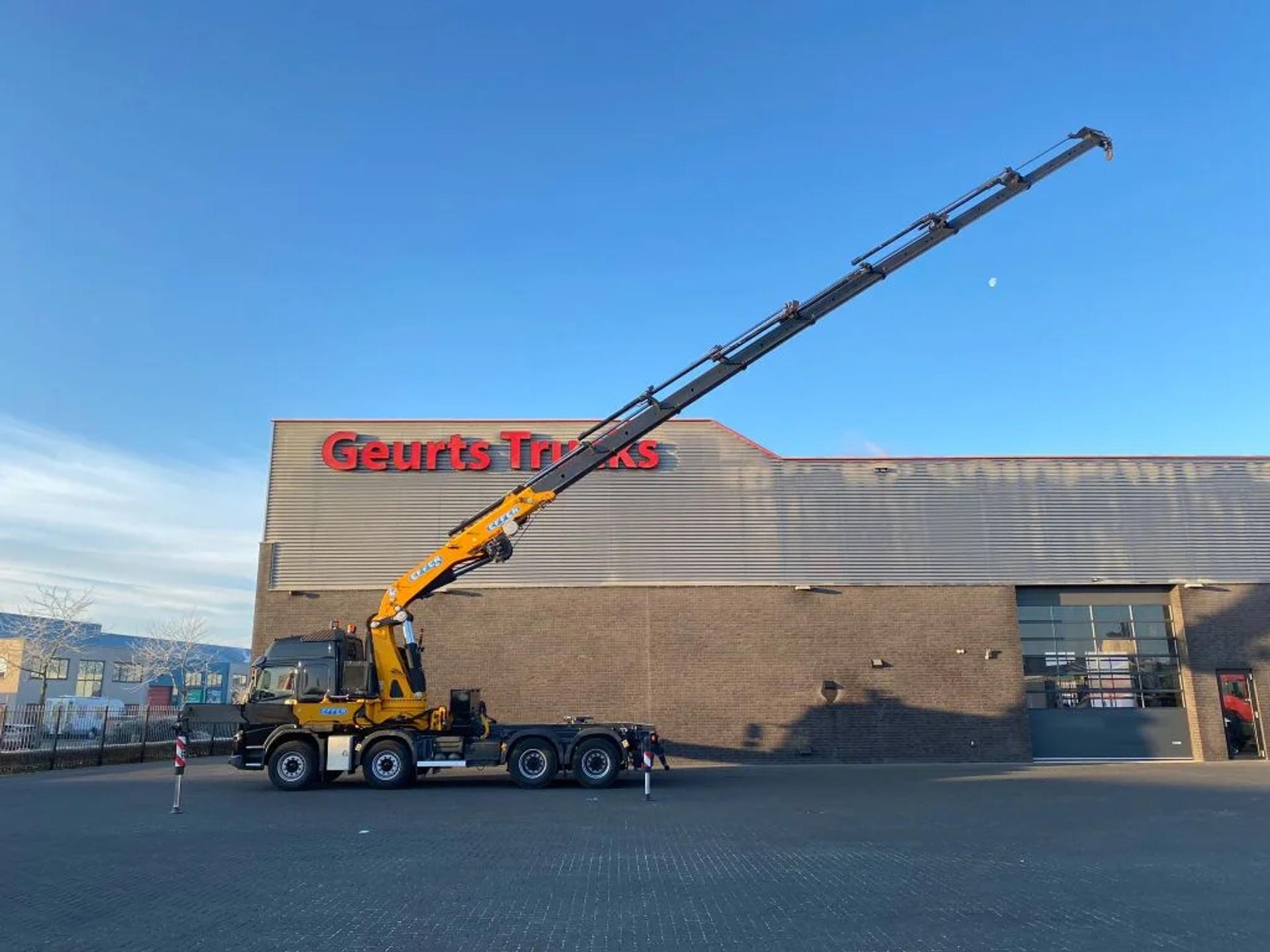 Foto 6 van Volvo FMX 500 8X4 TREKKER-BAKWAGEN COMBI + EFFER 955/8S KRAAN/KRAN/CRANE/GRUA