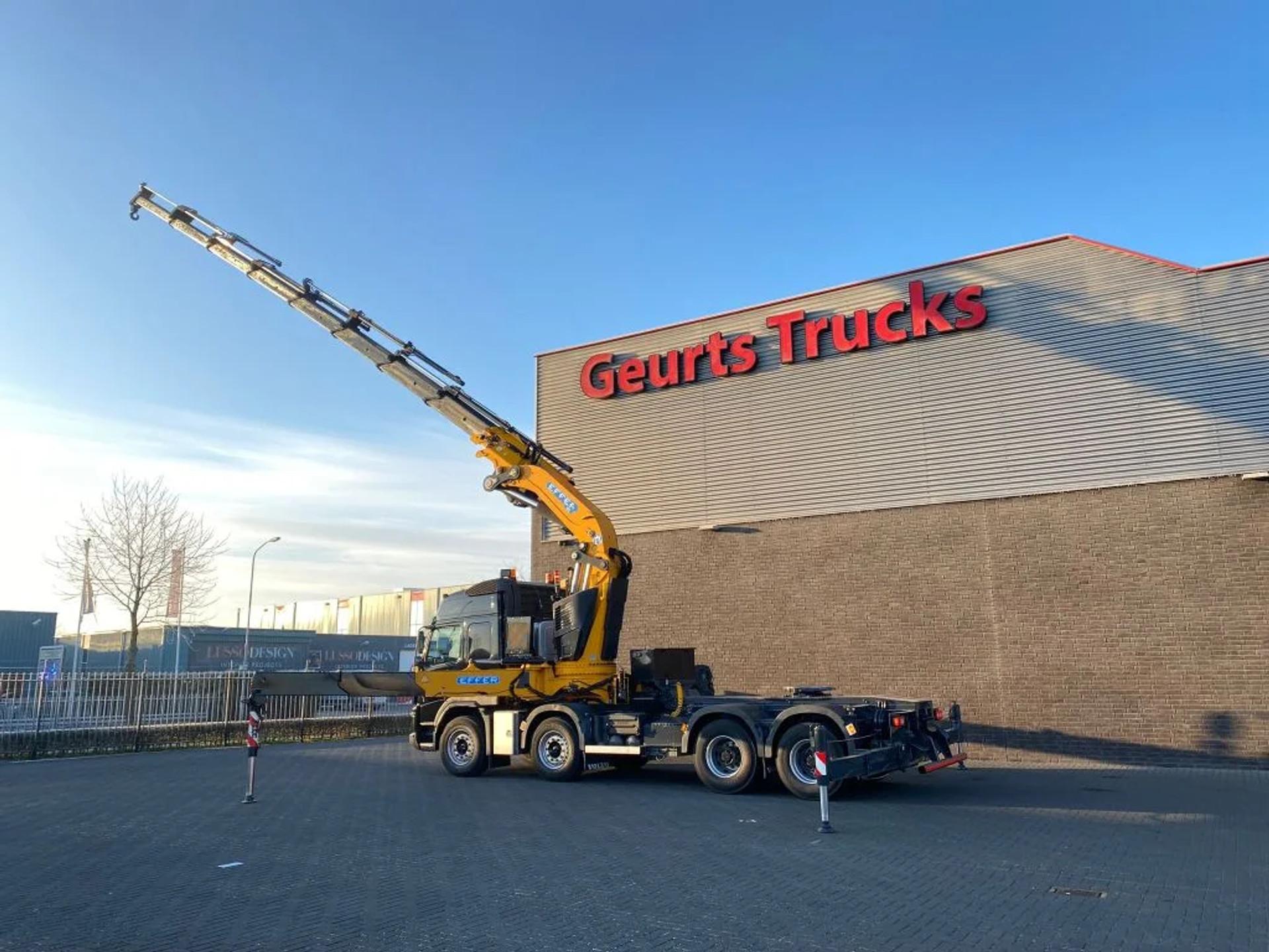 Foto 9 van Volvo FMX 500 8X4 TREKKER-BAKWAGEN COMBI + EFFER 955/8S KRAAN/KRAN/CRANE/GRUA
