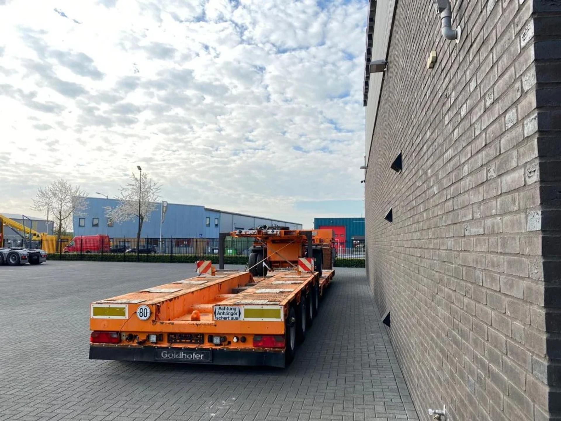 Foto 4 van Goldhofer STZ-VL4-50/80 + DOLLY SX1-30/80 1+4 LOWLOADER/DIEPLADER/TIEFLADER