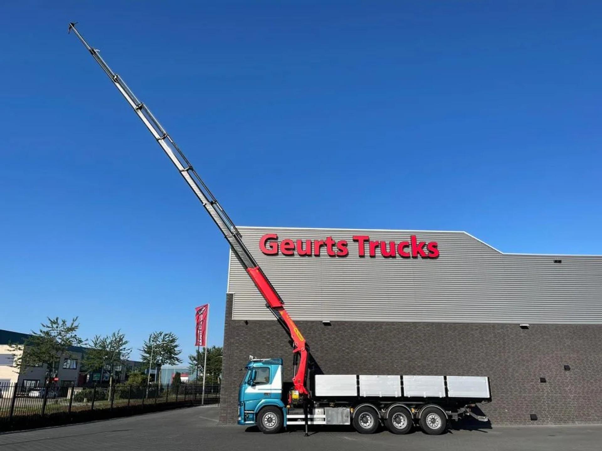 Foto 4 van Volvo FM 500 8X4 TRIDEM + PALFINGER PK 27001-EH G KRAAN/KRAN/CRANE/GRUA
