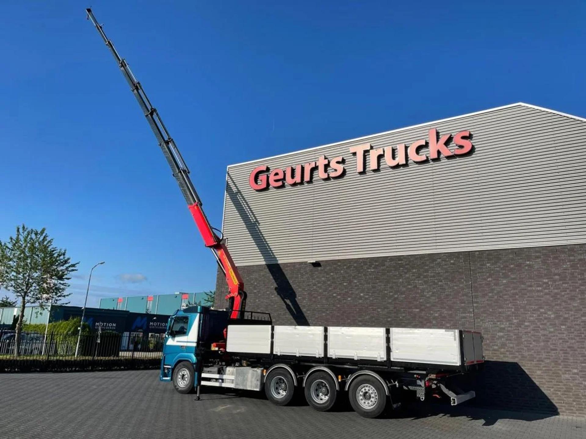Foto 5 van Volvo FM 500 8X4 TRIDEM + PALFINGER PK 27001-EH G KRAAN/KRAN/CRANE/GRUA