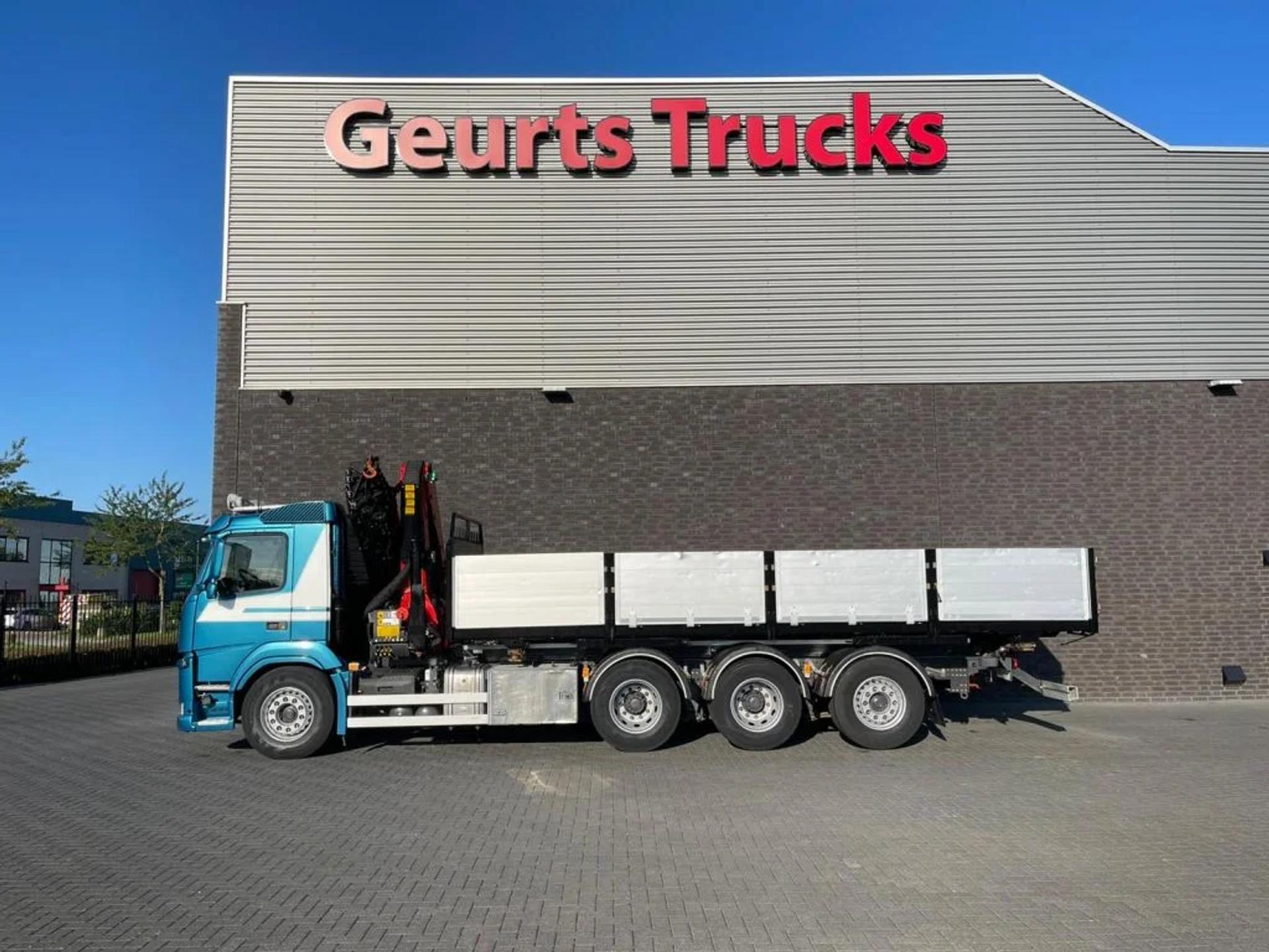 Foto 6 van Volvo FM 500 8X4 TRIDEM + PALFINGER PK 27001-EH G KRAAN/KRAN/CRANE/GRUA
