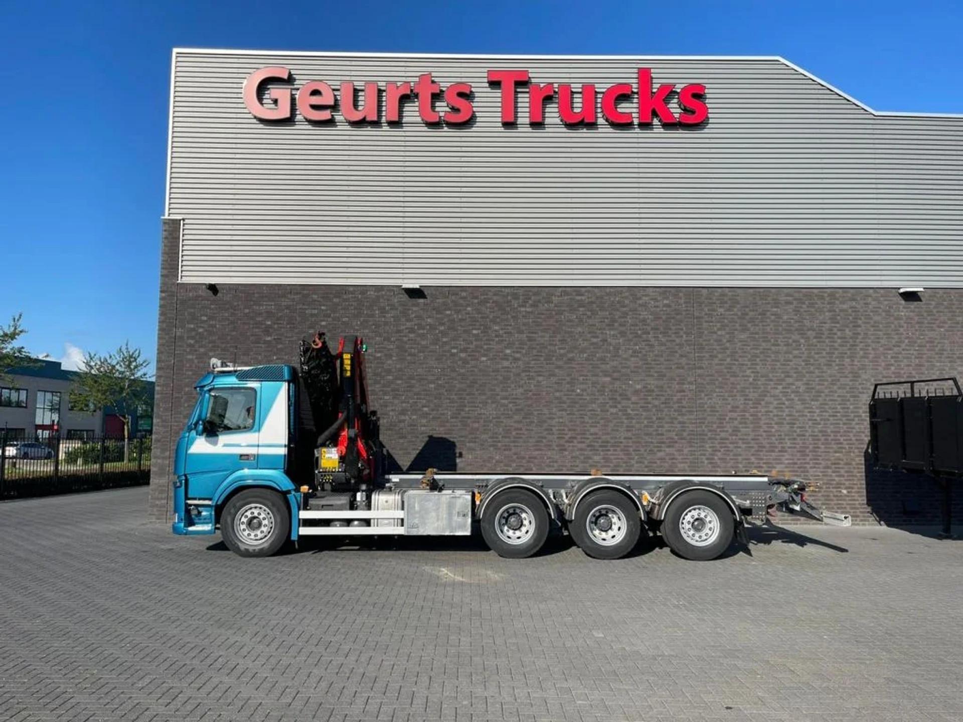 Foto 7 van Volvo FM 500 8X4 TRIDEM + PALFINGER PK 27001-EH G KRAAN/KRAN/CRANE/GRUA