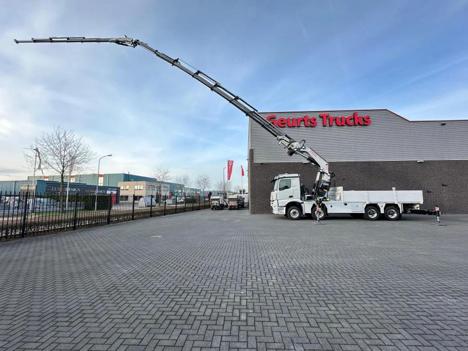 Foto 5 van Mercedes-Benz Arocs 3245 L 8X4 + FASSI F1150RA.2.28 + JIB L616 + LIER KRAAN/KRAN/CRANE/GRUA