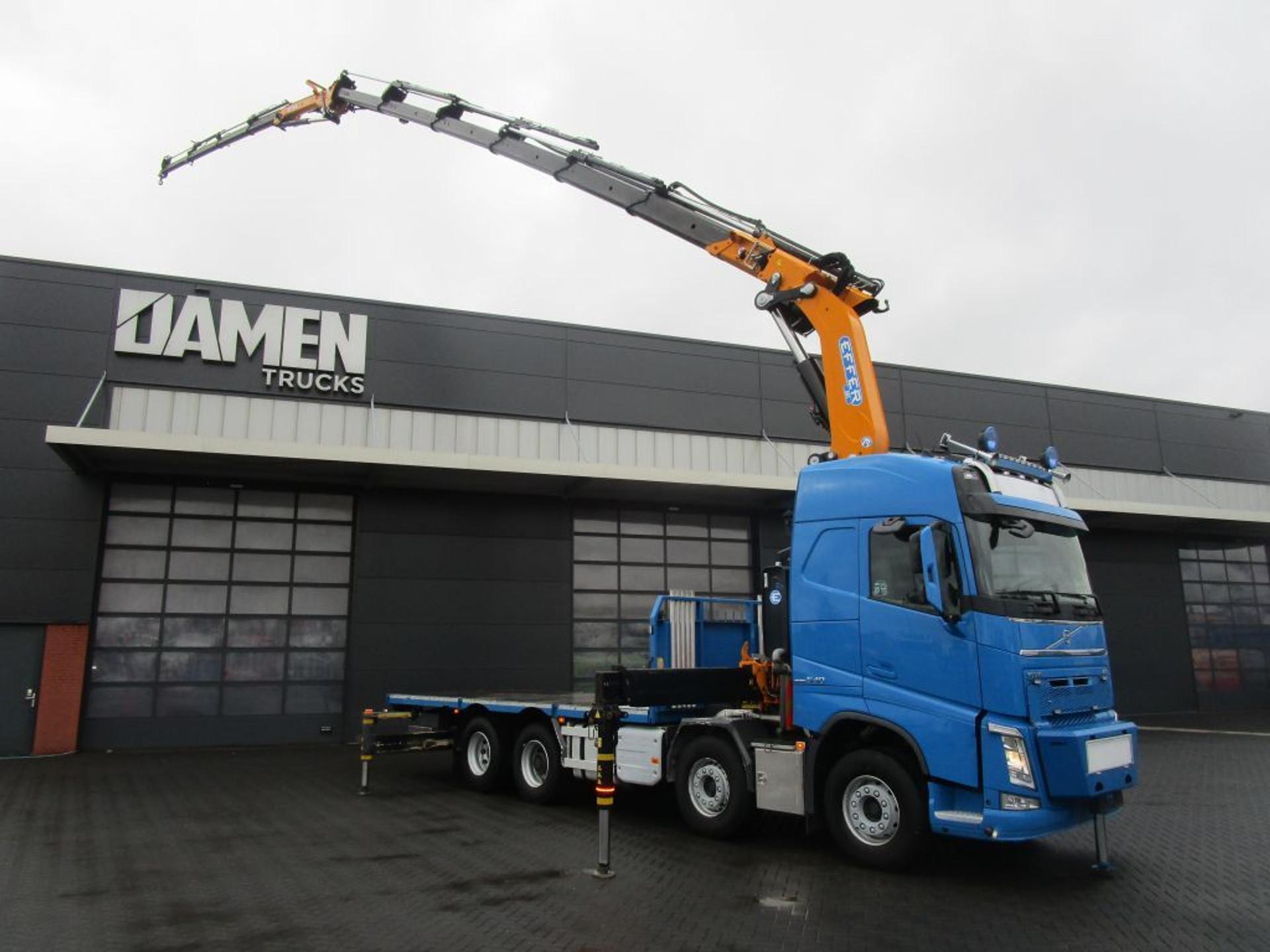 Foto 1 van Volvo FH 550 8x2 Euro 6 EFFER 685/6S + JIB 4S