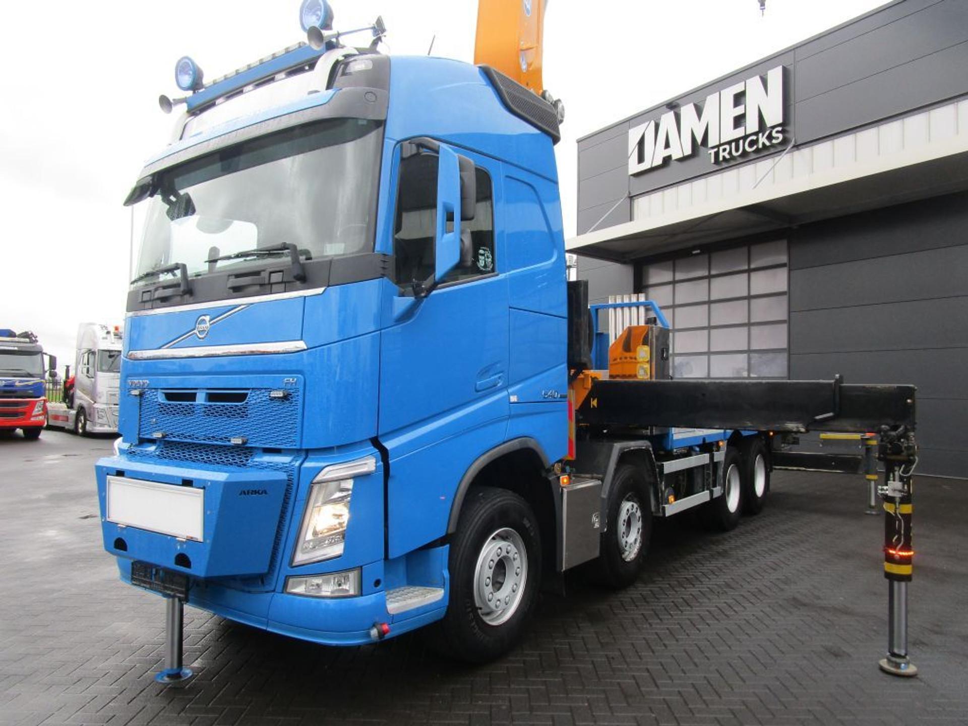 Foto 11 van Volvo FH 550 8x2 Euro 6 EFFER 685/6S + JIB 4S