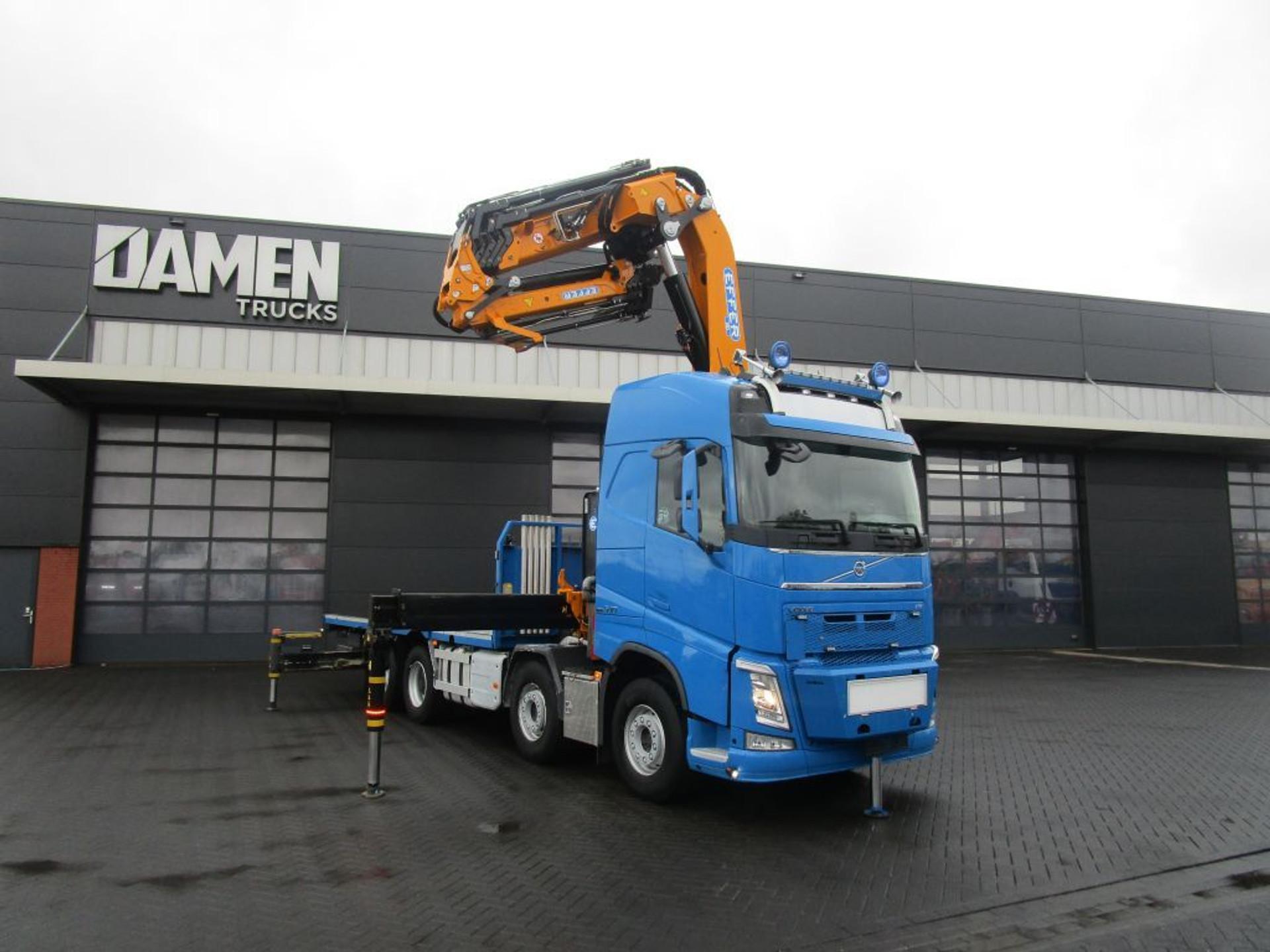 Foto 14 van Volvo FH 550 8x2 Euro 6 EFFER 685/6S + JIB 4S