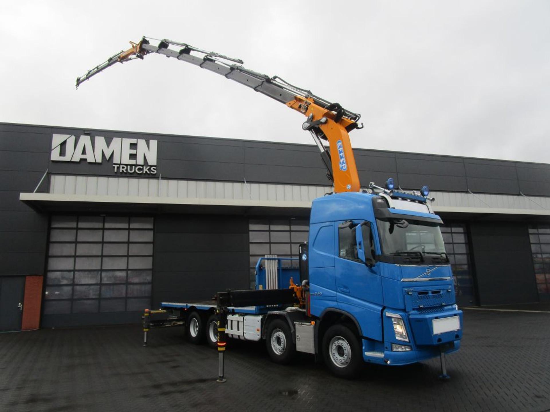 Foto 16 van Volvo FH 550 8x2 Euro 6 EFFER 685/6S + JIB 4S