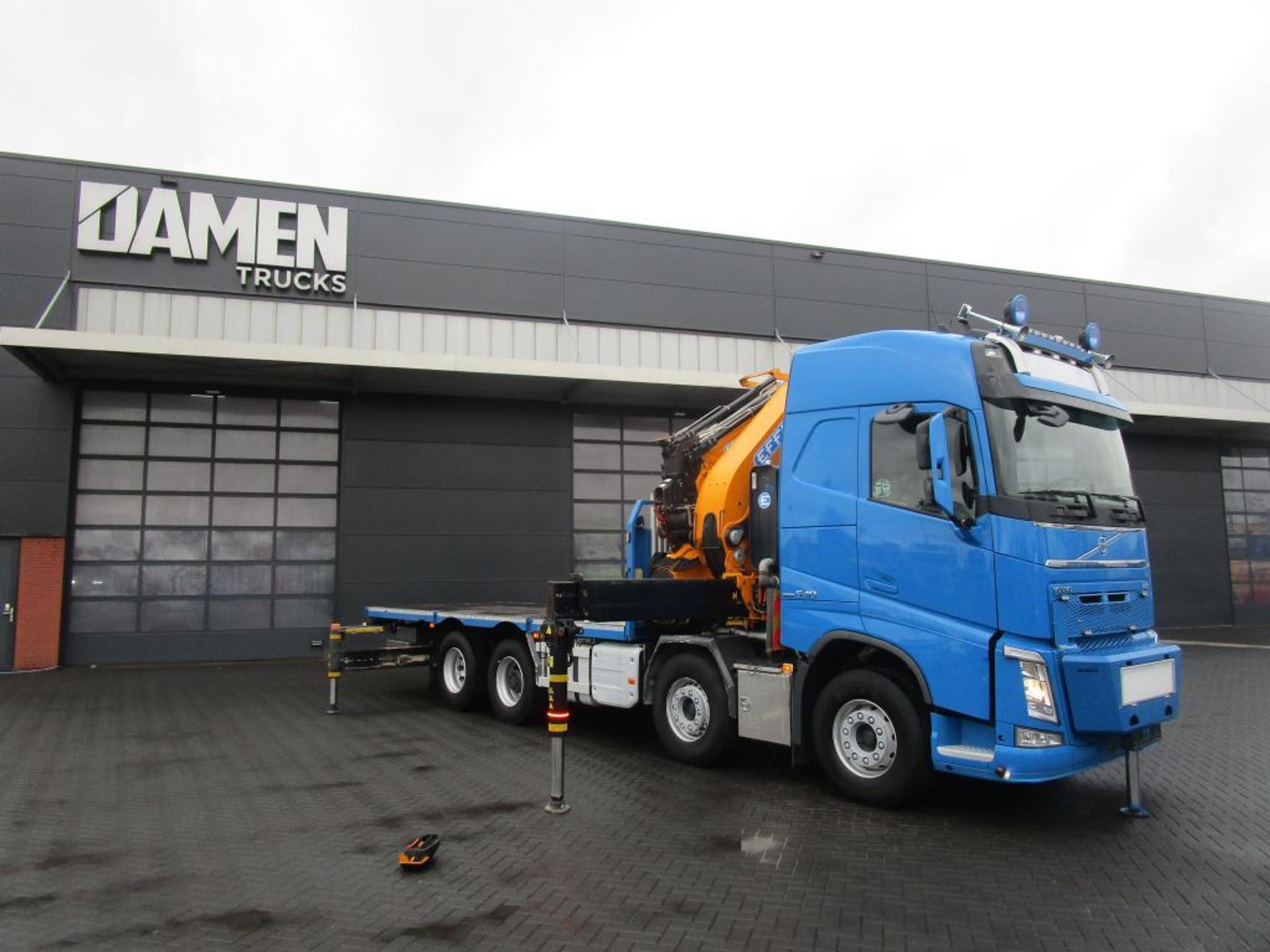 Foto 24 van Volvo FH 550 8x2 Euro 6 EFFER 685/6S + JIB 4S