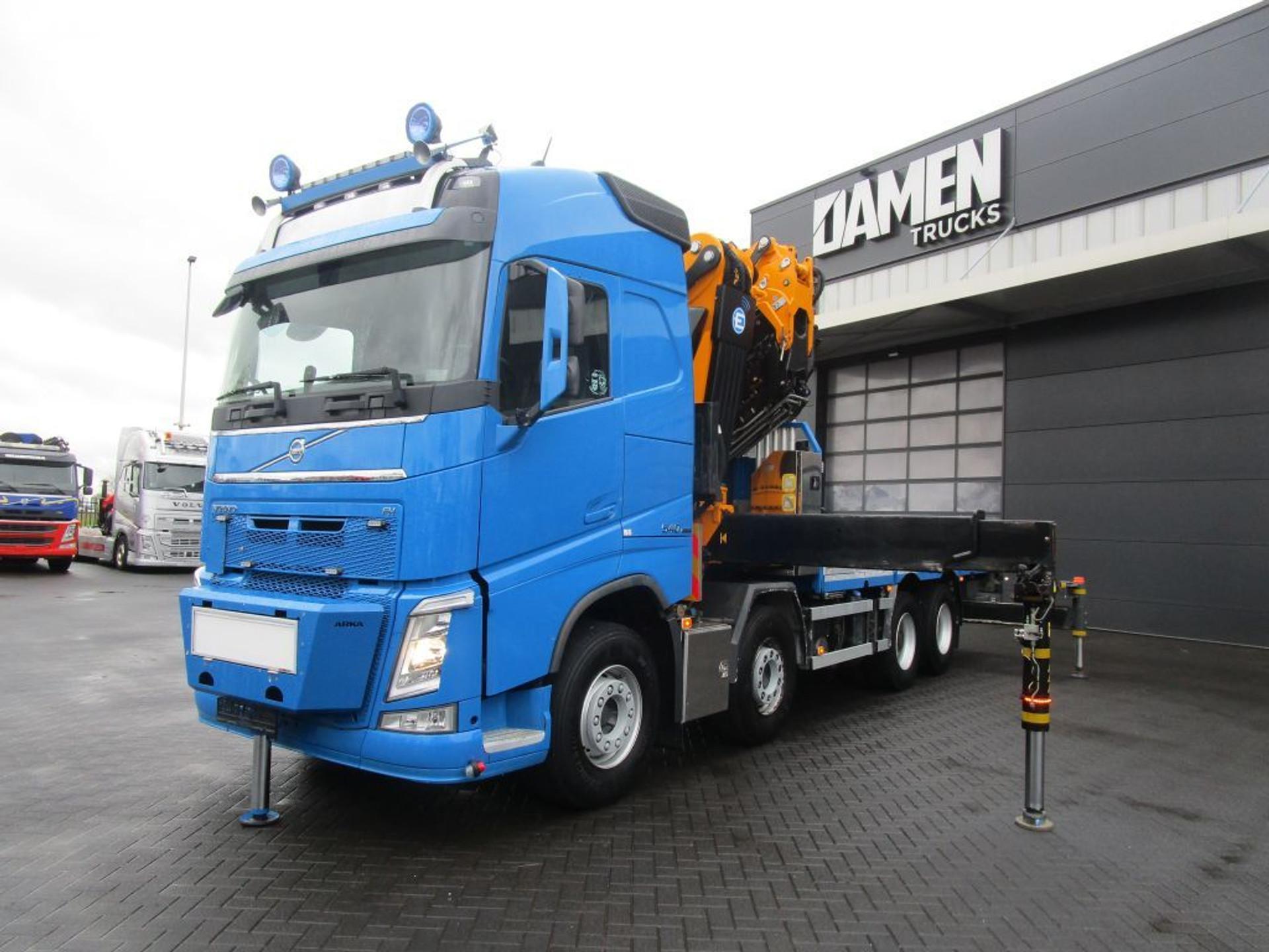 Foto 5 van Volvo FH 550 8x2 Euro 6 EFFER 685/6S + JIB 4S