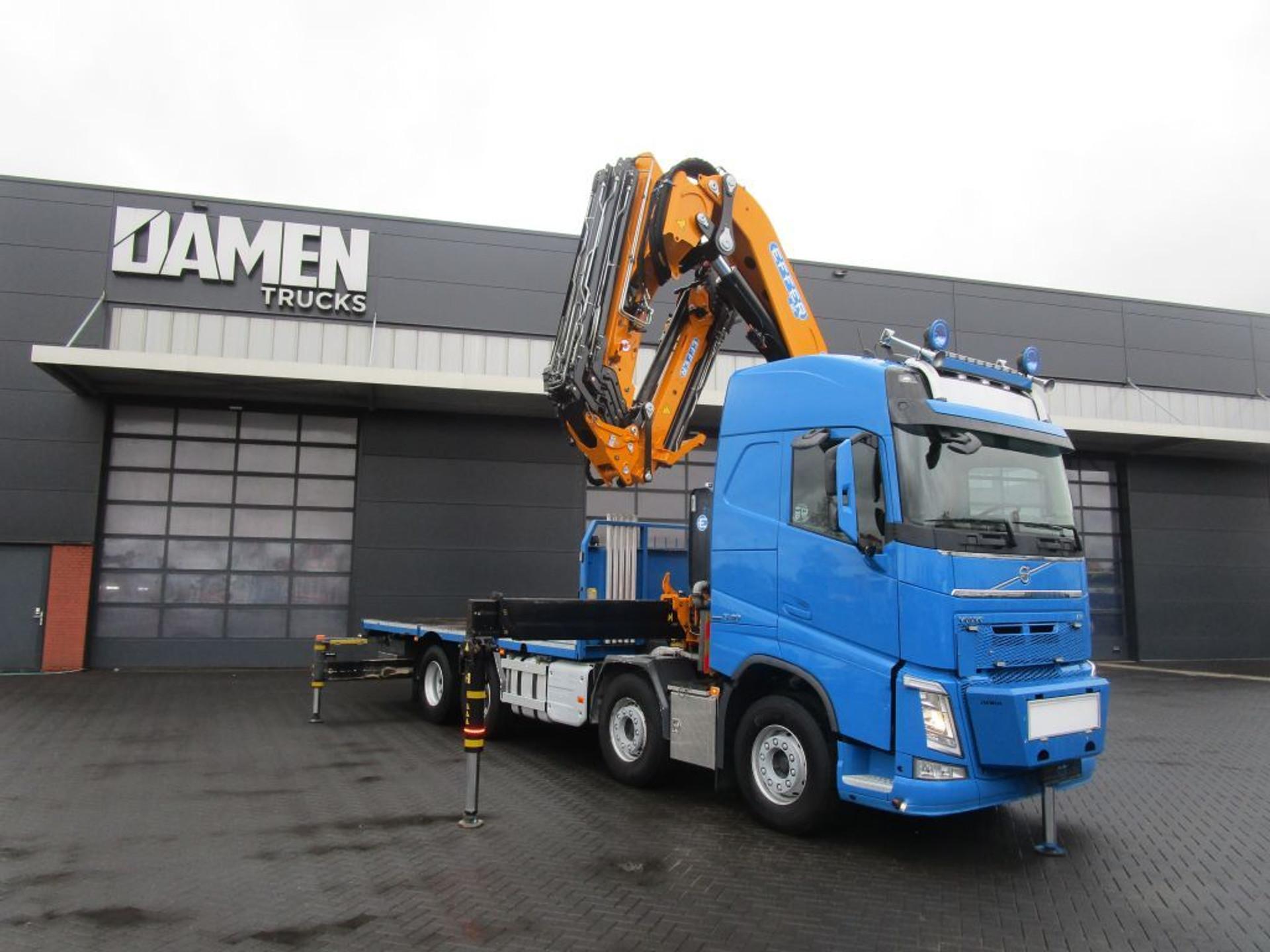 Foto 6 van Volvo FH 550 8x2 Euro 6 EFFER 685/6S + JIB 4S