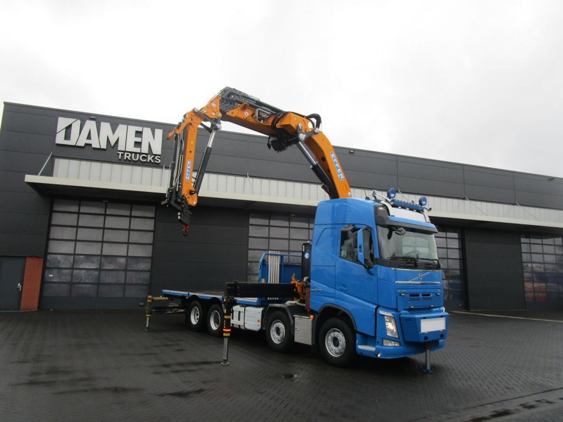 Foto 7 van Volvo FH 550 8x2 Euro 6 EFFER 685/6S + JIB 4S