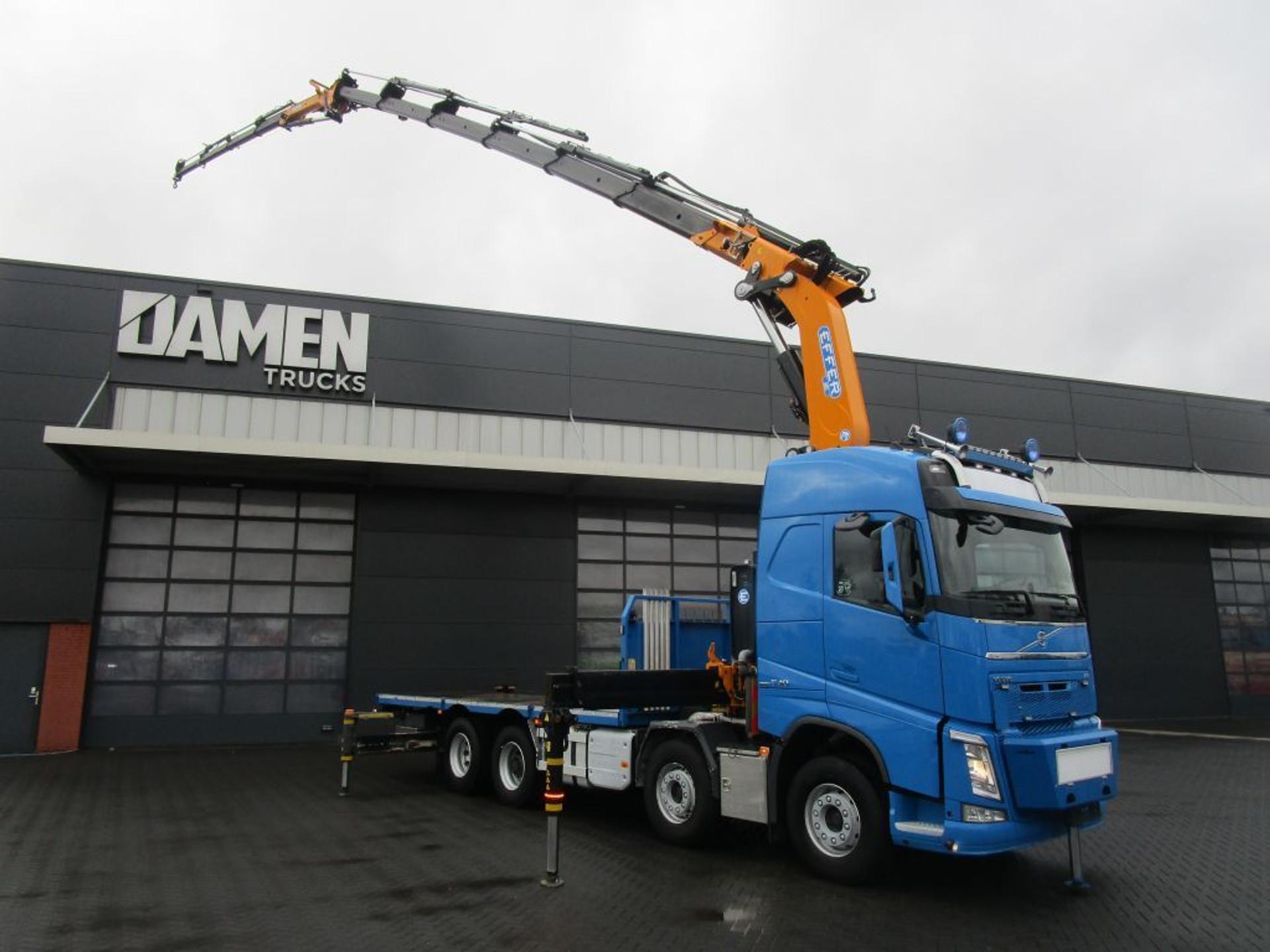 Foto 8 van Volvo FH 550 8x2 Euro 6 EFFER 685/6S + JIB 4S