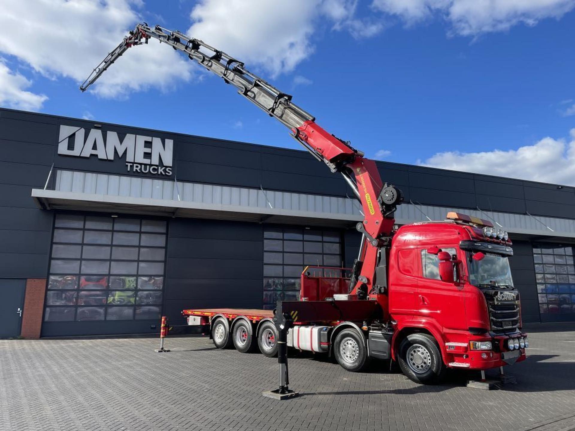 Foto 1 van Scania R 490 LB 10x4 Palfinger PK 110002-SH G + JIB PJ 170 E