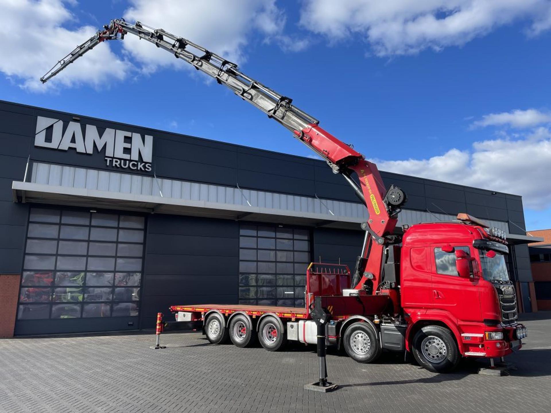 Foto 14 van Scania R 490 LB 10x4 Palfinger PK 110002-SH G + JIB PJ 170 E