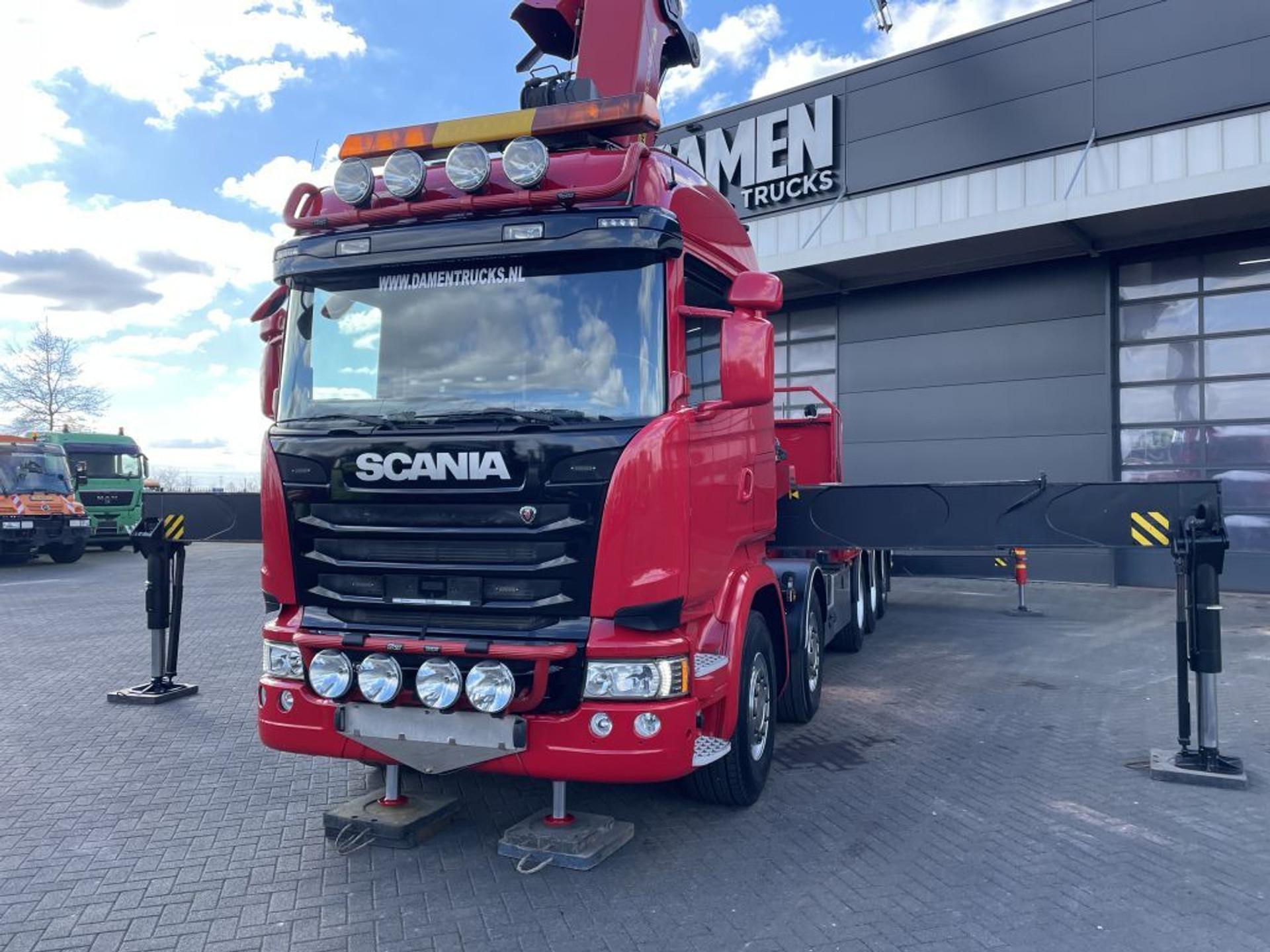 Foto 15 van Scania R 490 LB 10x4 Palfinger PK 110002-SH G + JIB PJ 170 E