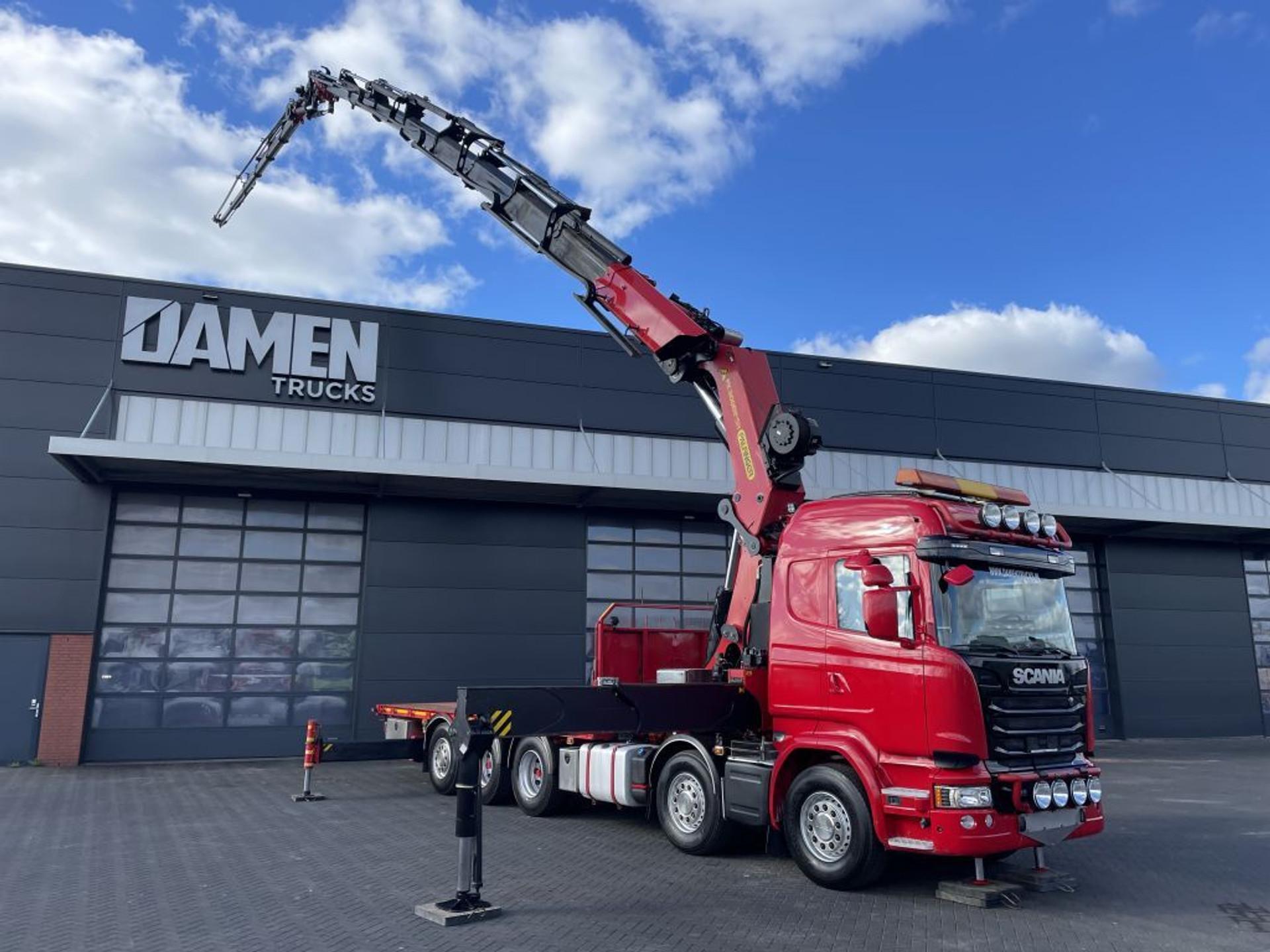 Foto 16 van Scania R 490 LB 10x4 Palfinger PK 110002-SH G + JIB PJ 170 E