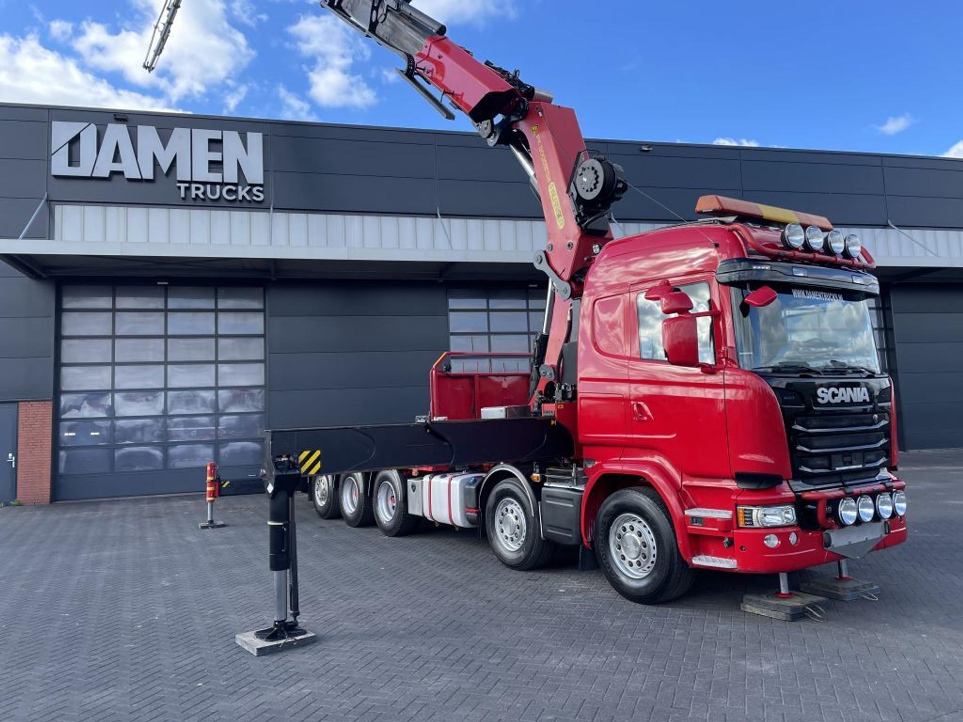 Foto 17 van Scania R 490 LB 10x4 Palfinger PK 110002-SH G + JIB PJ 170 E