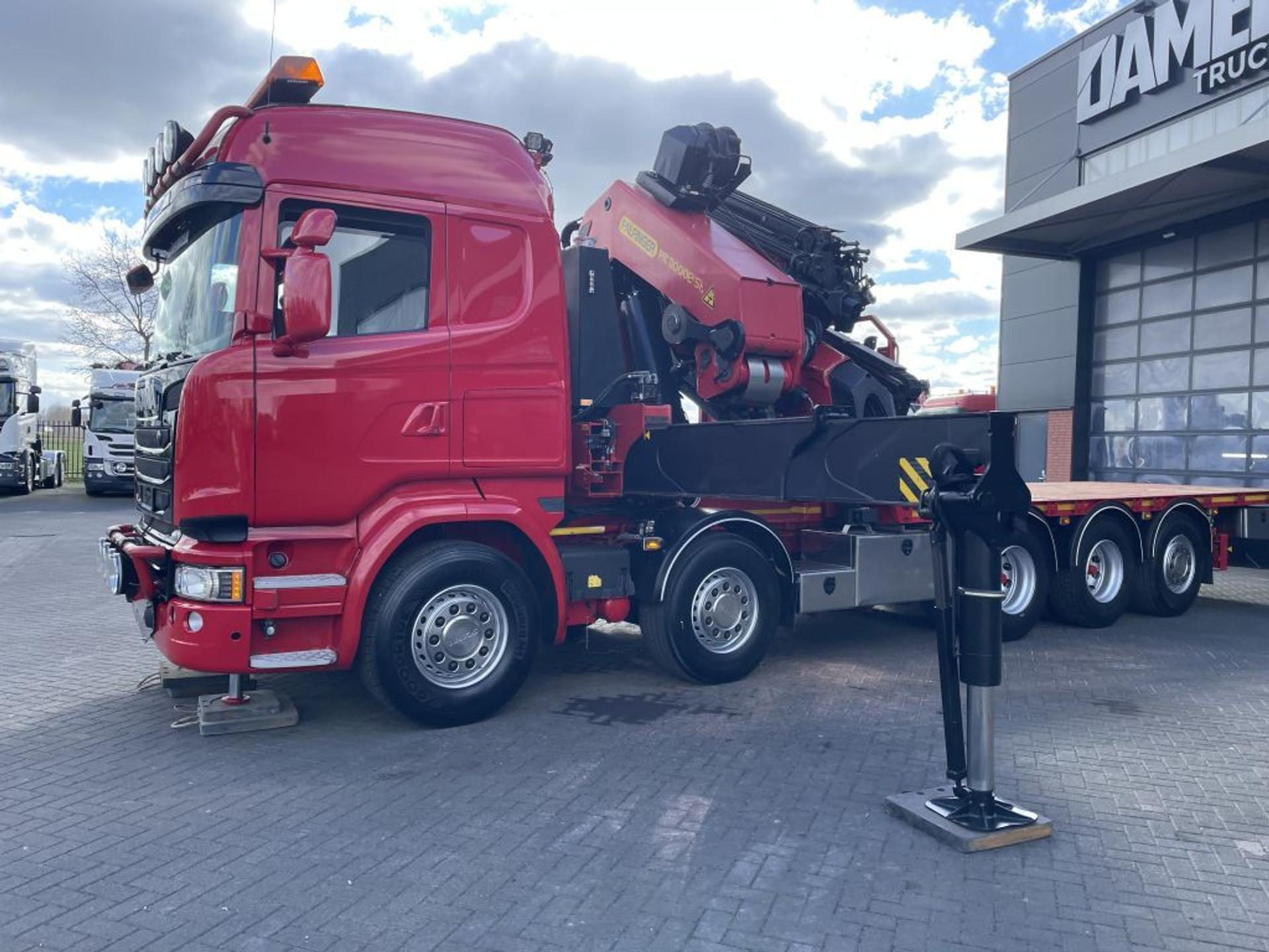 Foto 21 van Scania R 490 LB 10x4 Palfinger PK 110002-SH G + JIB PJ 170 E