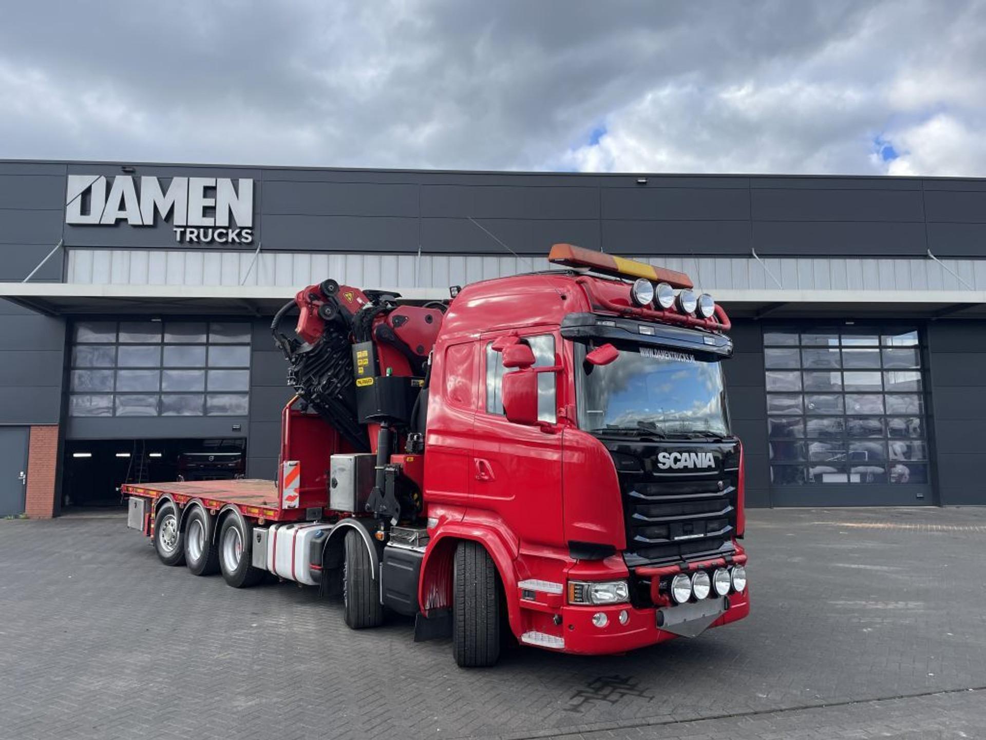 Foto 27 van Scania R 490 LB 10x4 Palfinger PK 110002-SH G + JIB PJ 170 E