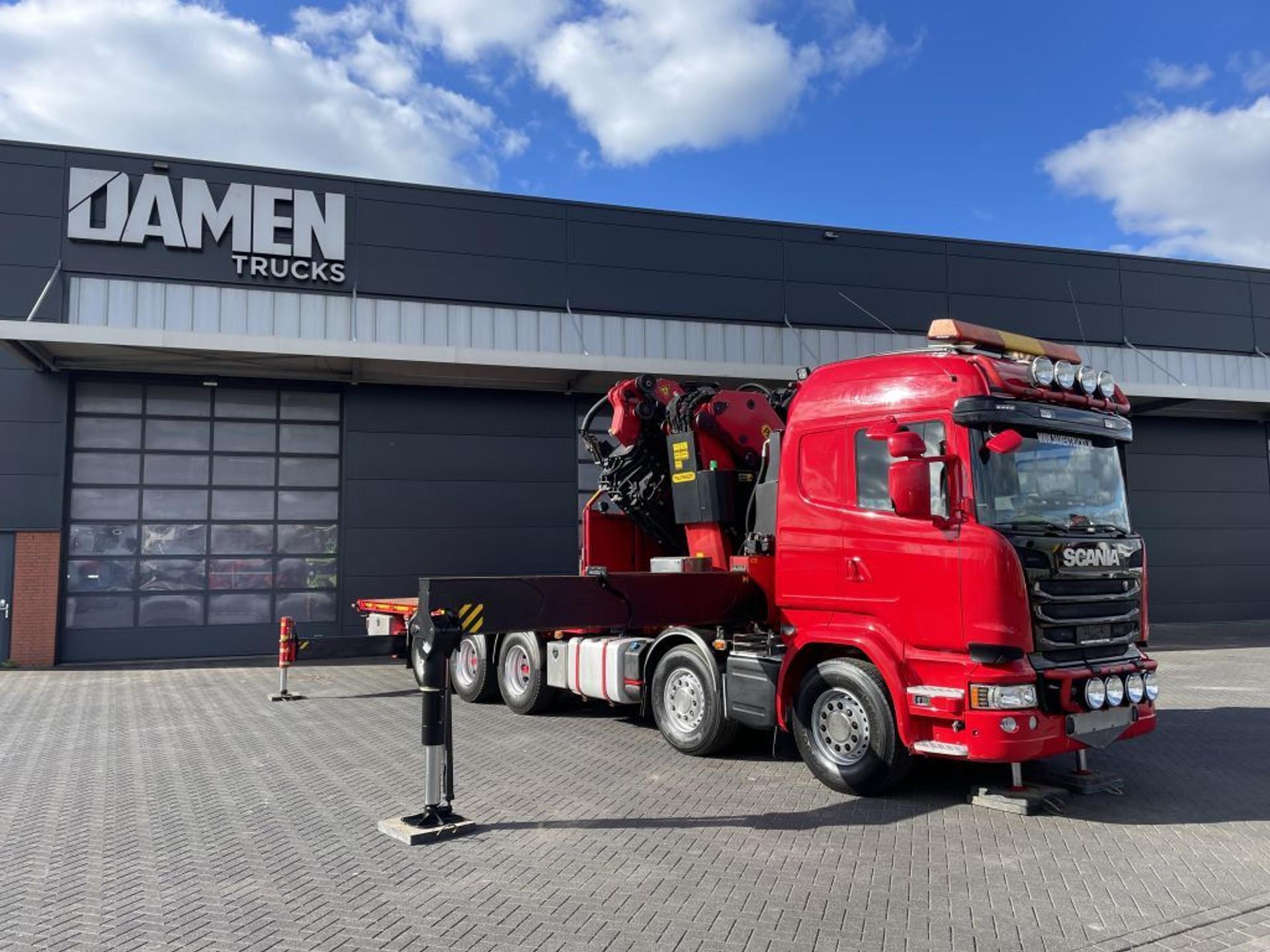 Foto 30 van Scania R 490 LB 10x4 Palfinger PK 110002-SH G + JIB PJ 170 E