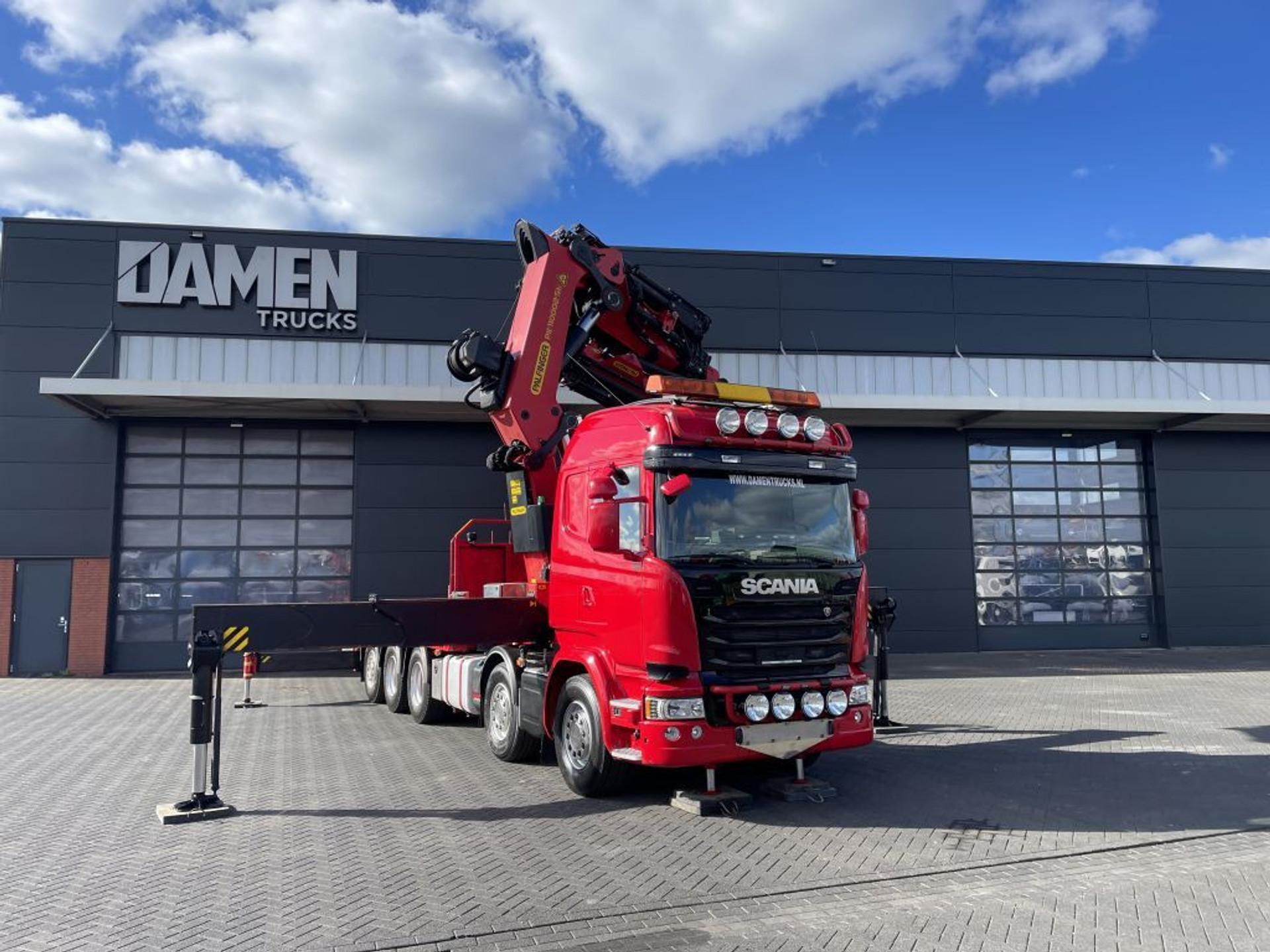 Foto 5 van Scania R 490 LB 10x4 Palfinger PK 110002-SH G + JIB PJ 170 E