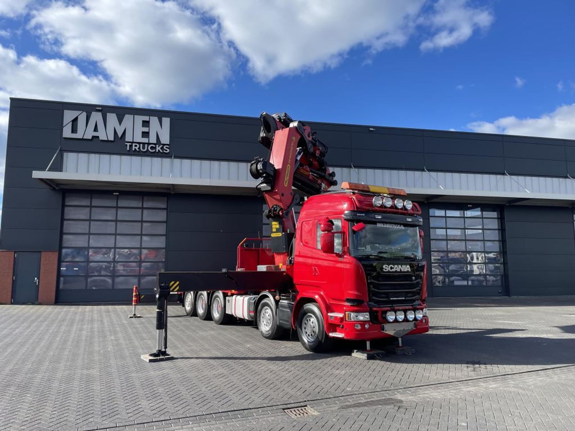 Foto 8 van Scania R 490 LB 10x4 Palfinger PK 110002-SH G + JIB PJ 170 E