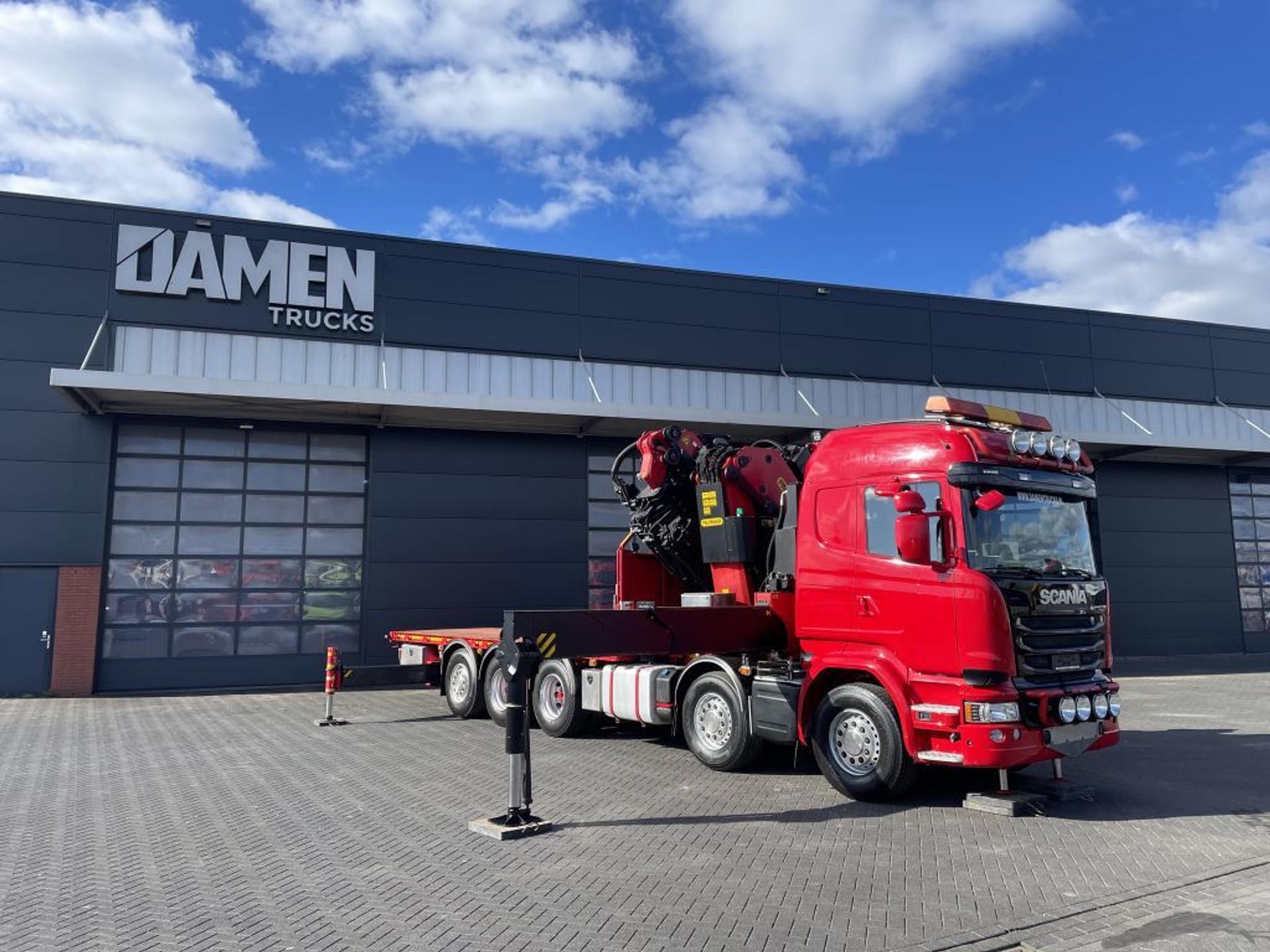 Foto 9 van Scania R 490 LB 10x4 Palfinger PK 110002-SH G + JIB PJ 170 E