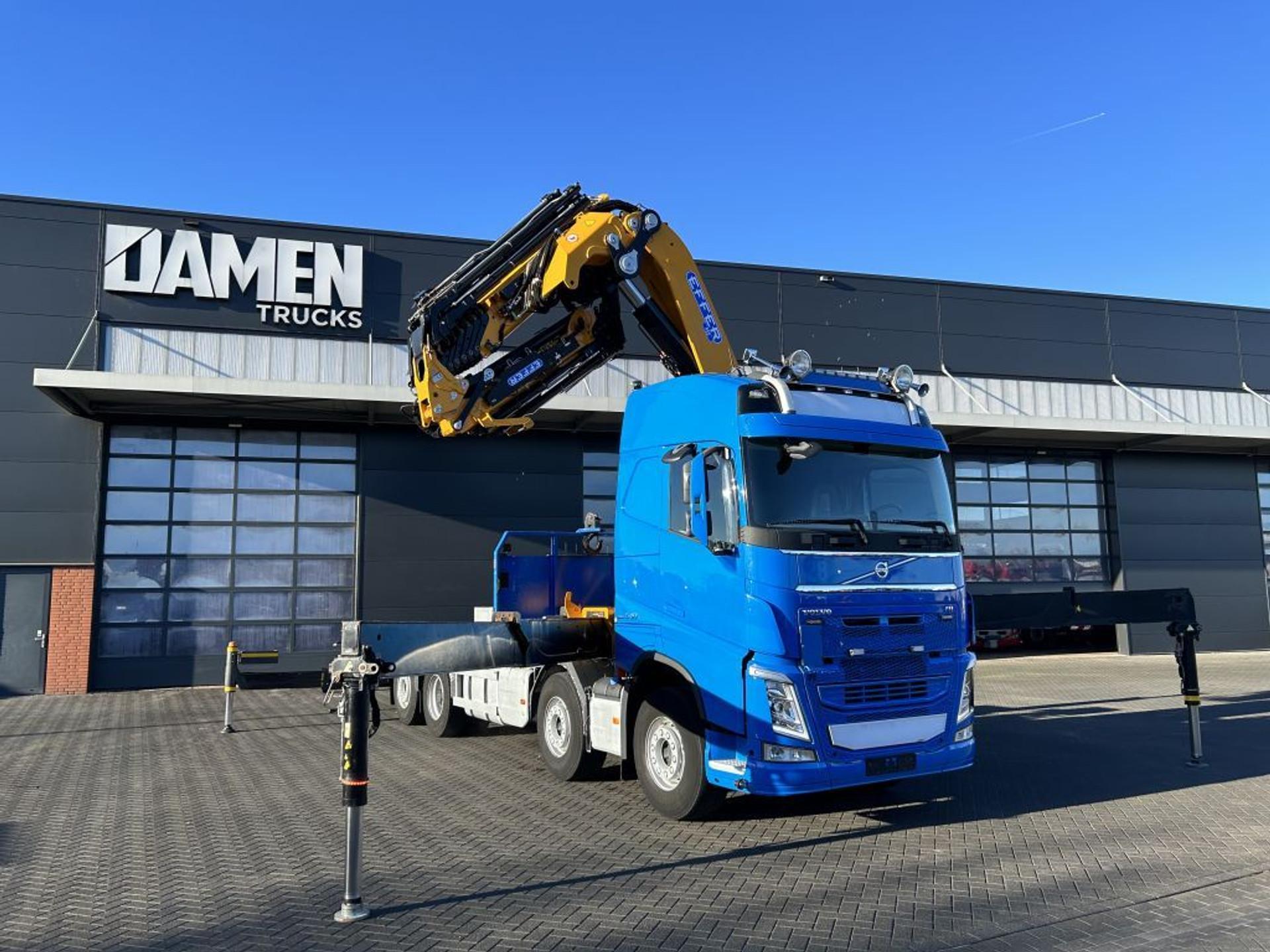 Foto 10 van Volvo FH 540 8x2 EFFER 955/8S + JIB 6S CROSSTAB