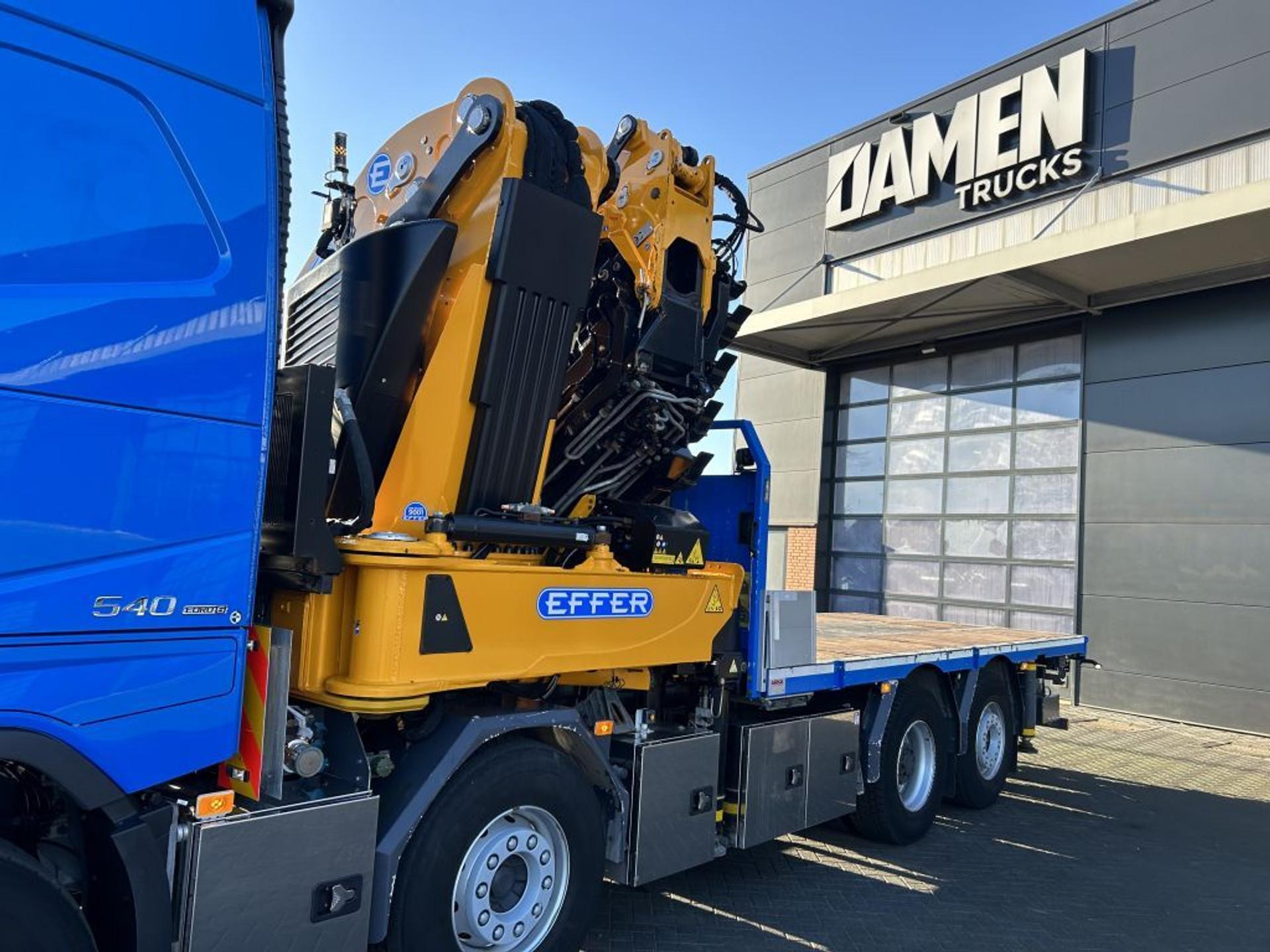 Foto 19 van Volvo FH 540 8x2 EFFER 955/8S + JIB 6S CROSSTAB