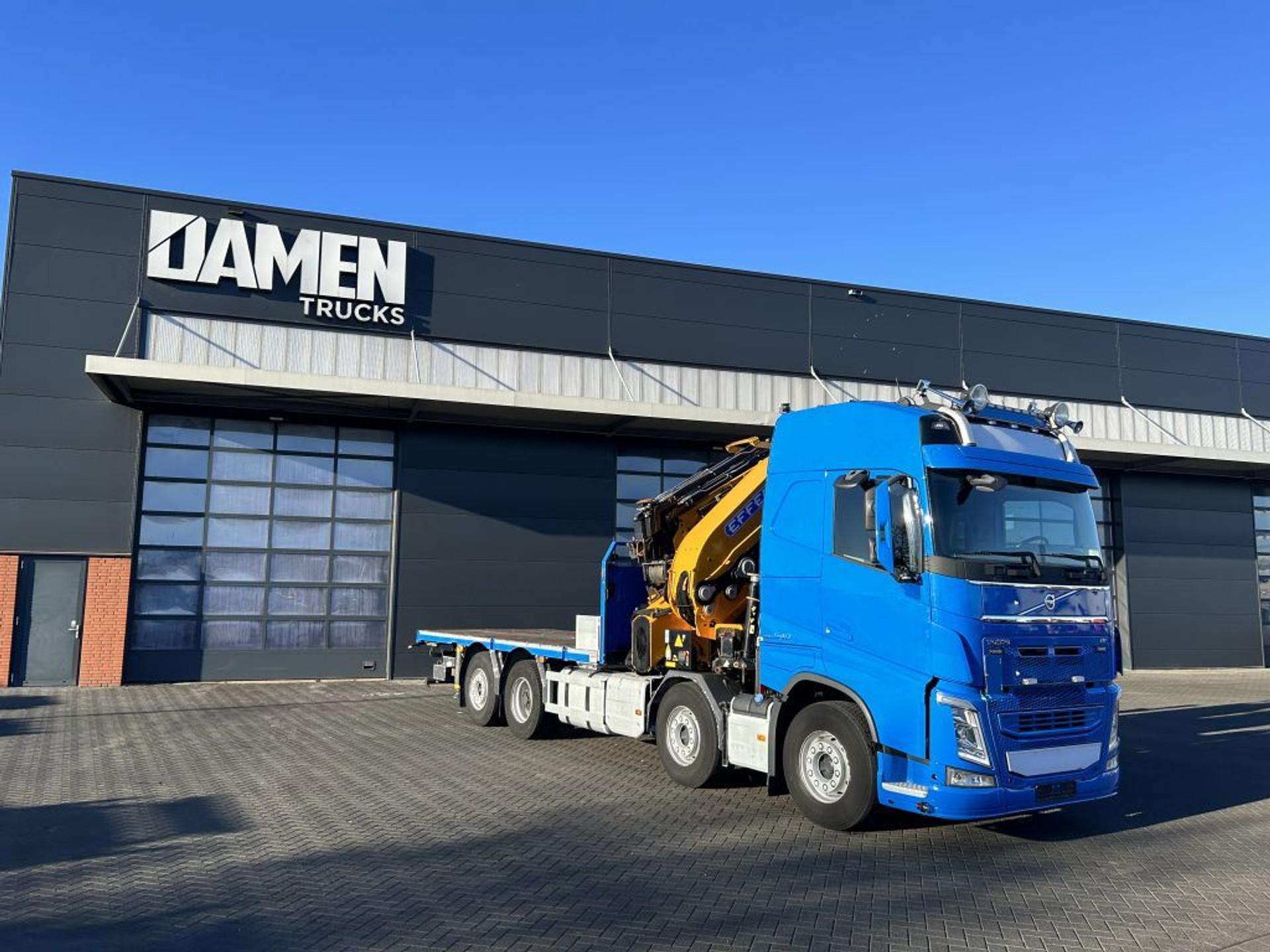Foto 21 van Volvo FH 540 8x2 EFFER 955/8S + JIB 6S CROSSTAB