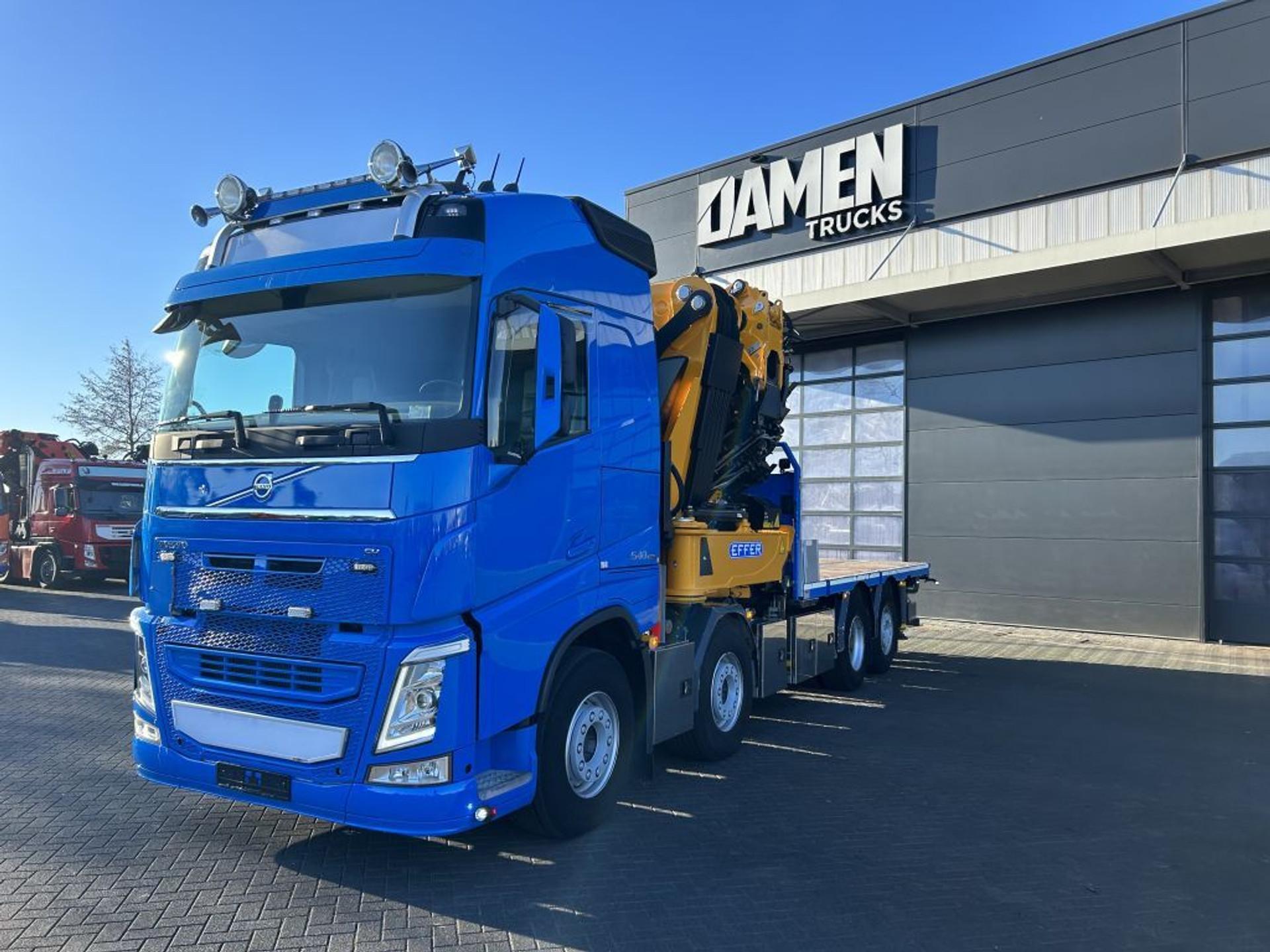 Foto 22 van Volvo FH 540 8x2 EFFER 955/8S + JIB 6S CROSSTAB