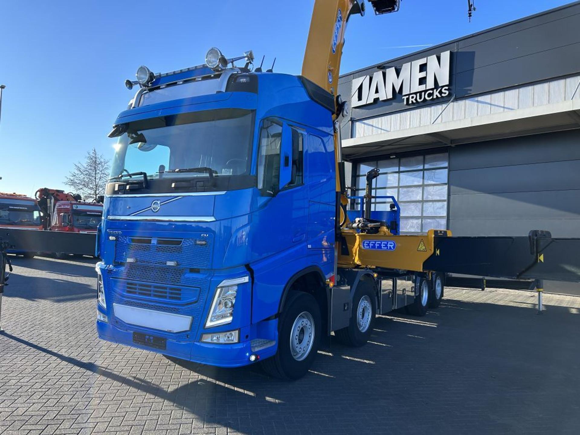 Foto 25 van Volvo FH 540 8x2 EFFER 955/8S + JIB 6S CROSSTAB