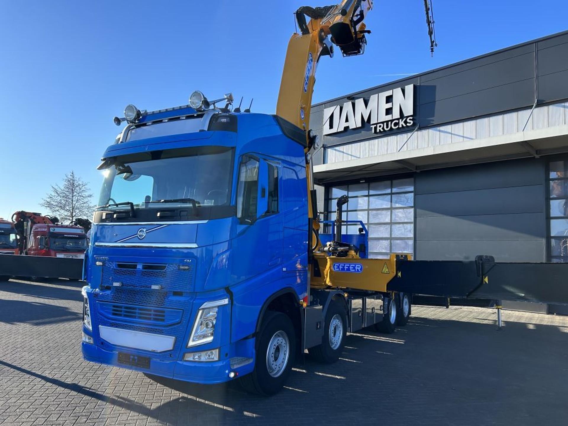 Foto 27 van Volvo FH 540 8x2 EFFER 955/8S + JIB 6S CROSSTAB