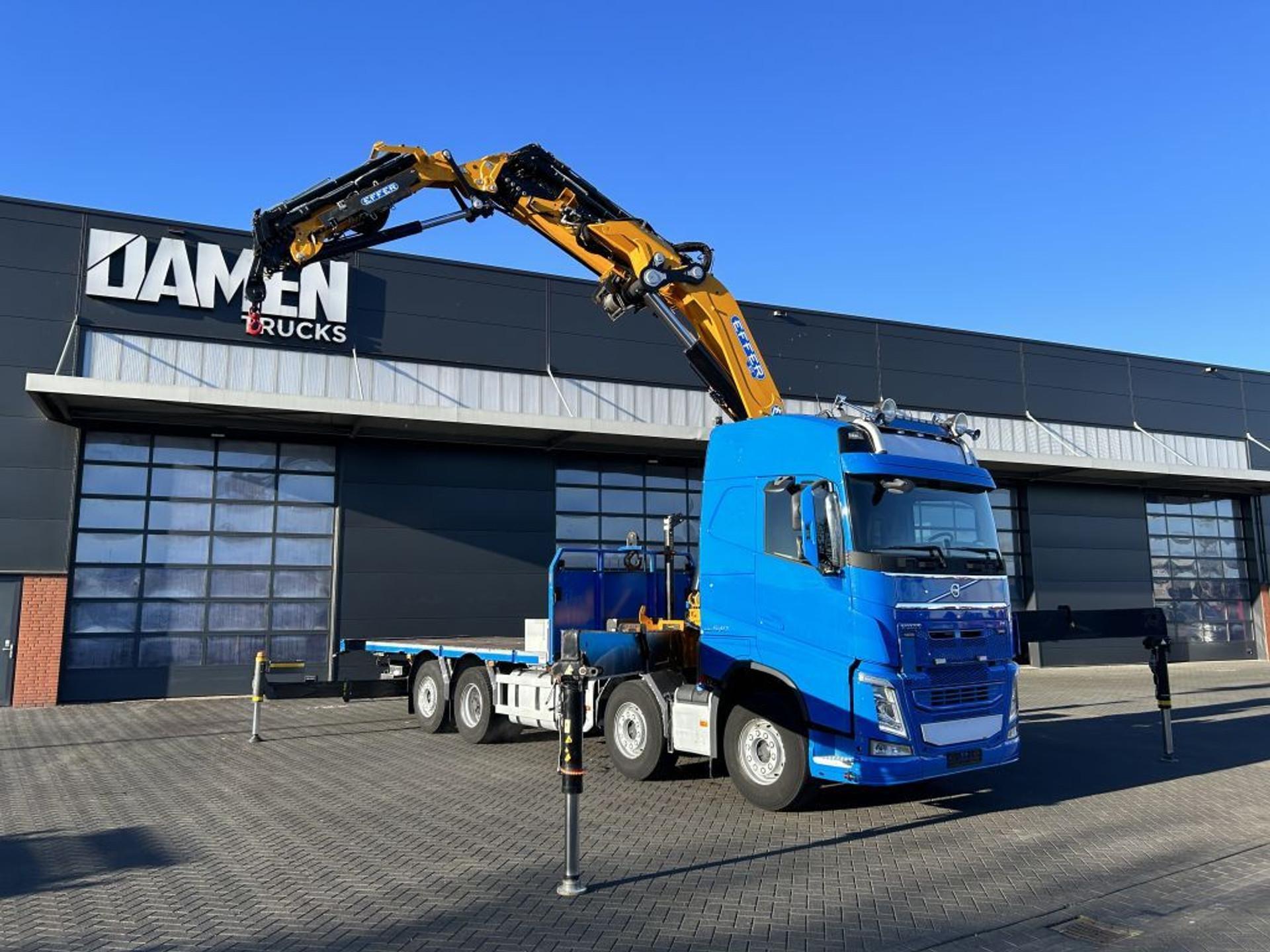 Foto 5 van Volvo FH 540 8x2 EFFER 955/8S + JIB 6S CROSSTAB