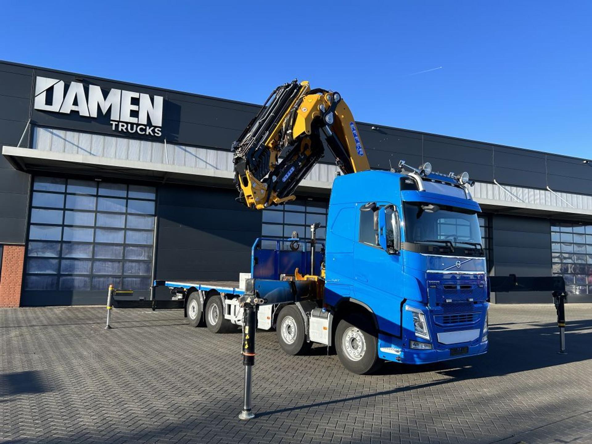 Foto 6 van Volvo FH 540 8x2 EFFER 955/8S + JIB 6S CROSSTAB