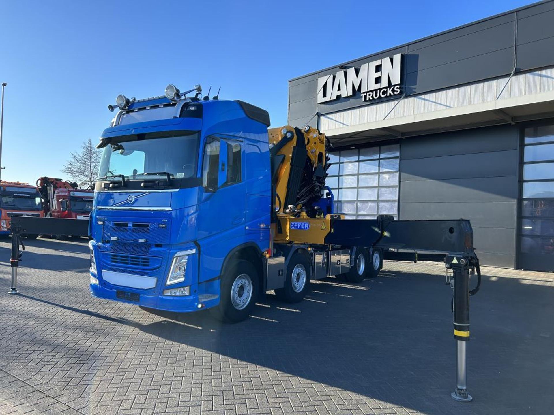Foto 7 van Volvo FH 540 8x2 EFFER 955/8S + JIB 6S CROSSTAB