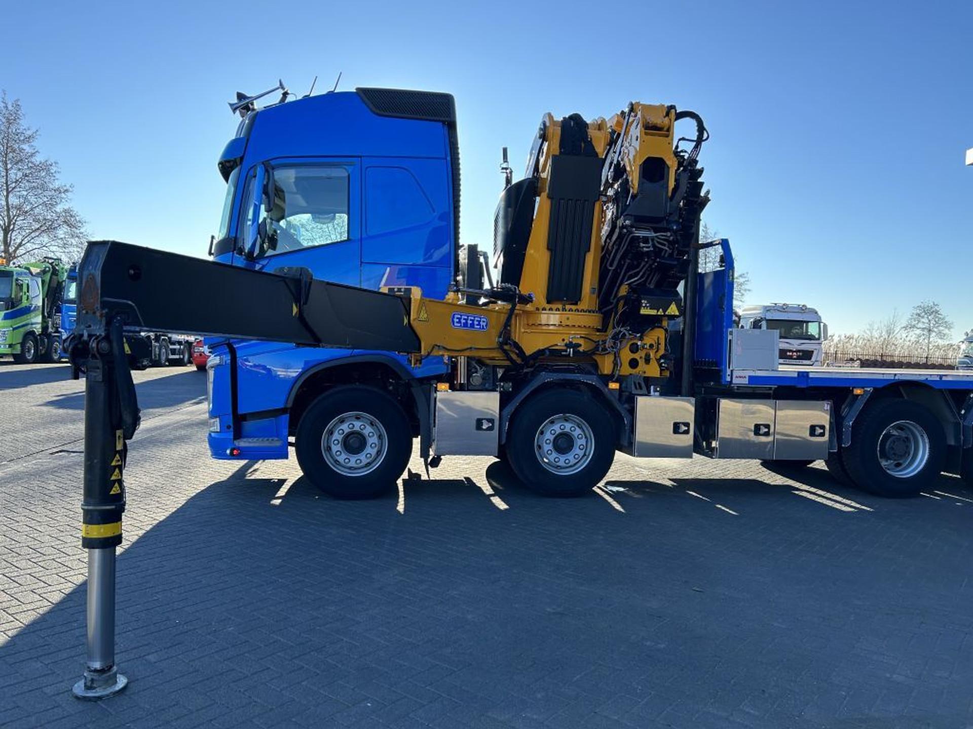 Foto 8 van Volvo FH 540 8x2 EFFER 955/8S + JIB 6S CROSSTAB