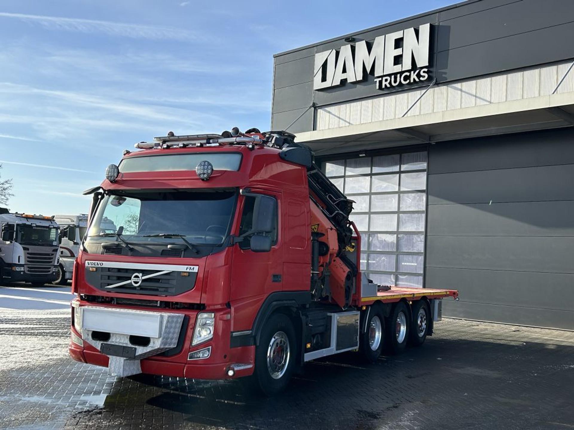 Foto 10 van Volvo FM 500 8x4 Palfinger PK 53002-SH E + JIB PJ 125 E