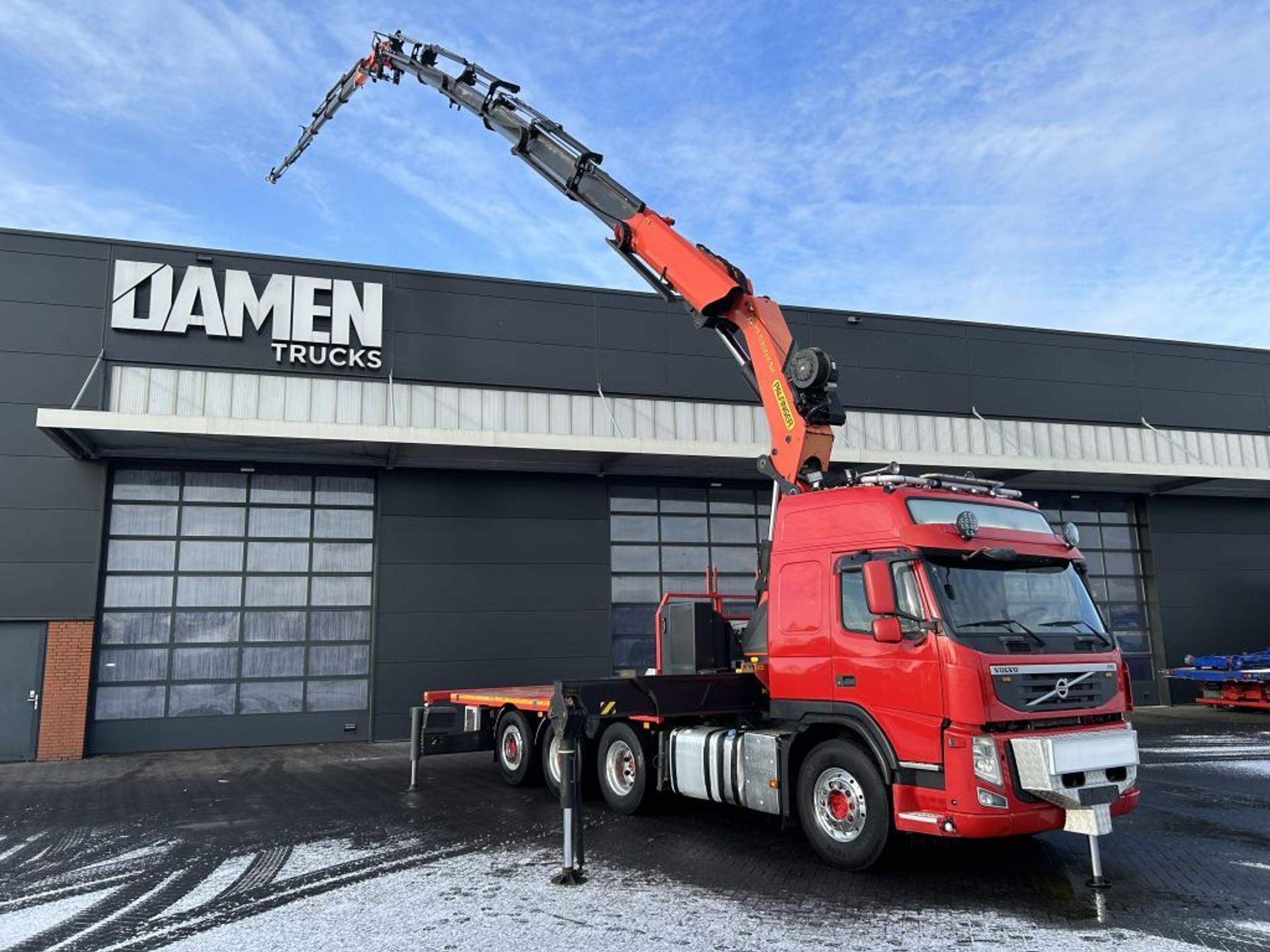 Foto 30 van Volvo FM 500 8x4 Palfinger PK 53002-SH E + JIB PJ 125 E