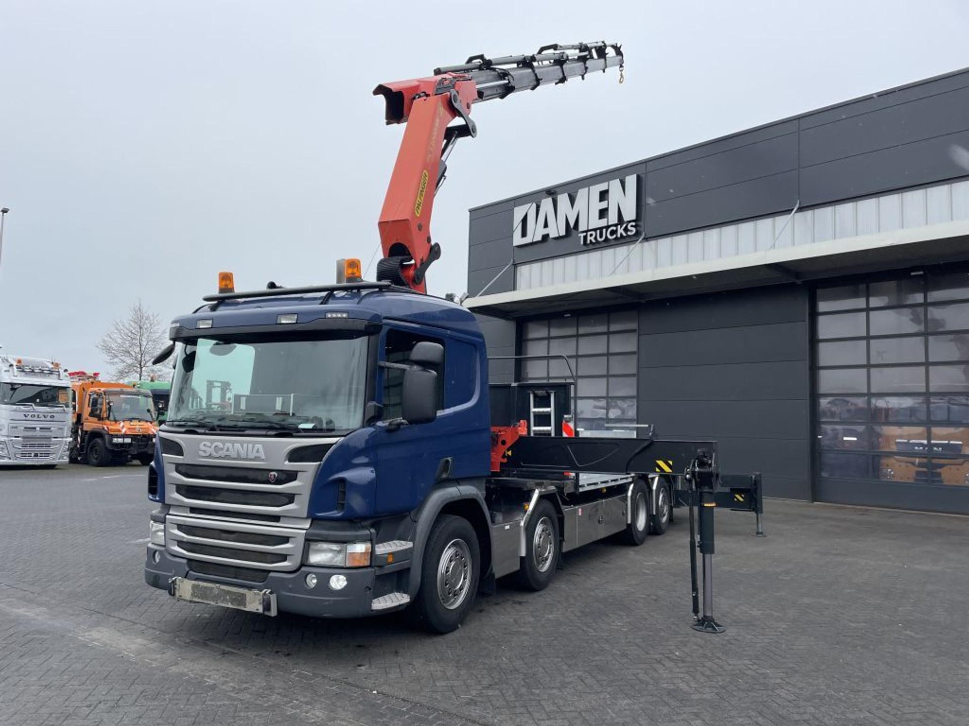 Foto 27 van Scania P 410 8x2 Euro 6 Palfinger PK 53002-SH E