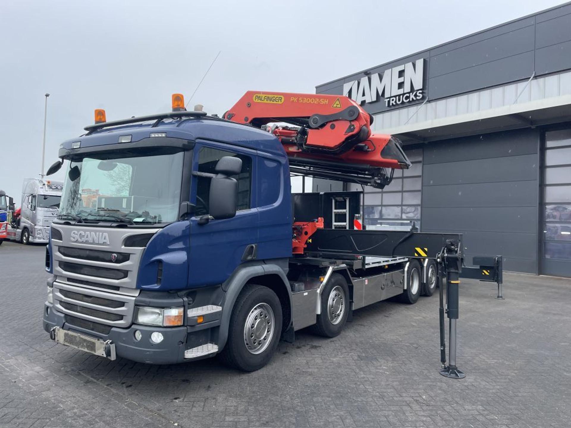 Foto 4 van Scania P 410 8x2 Euro 6 Palfinger PK 53002-SH E
