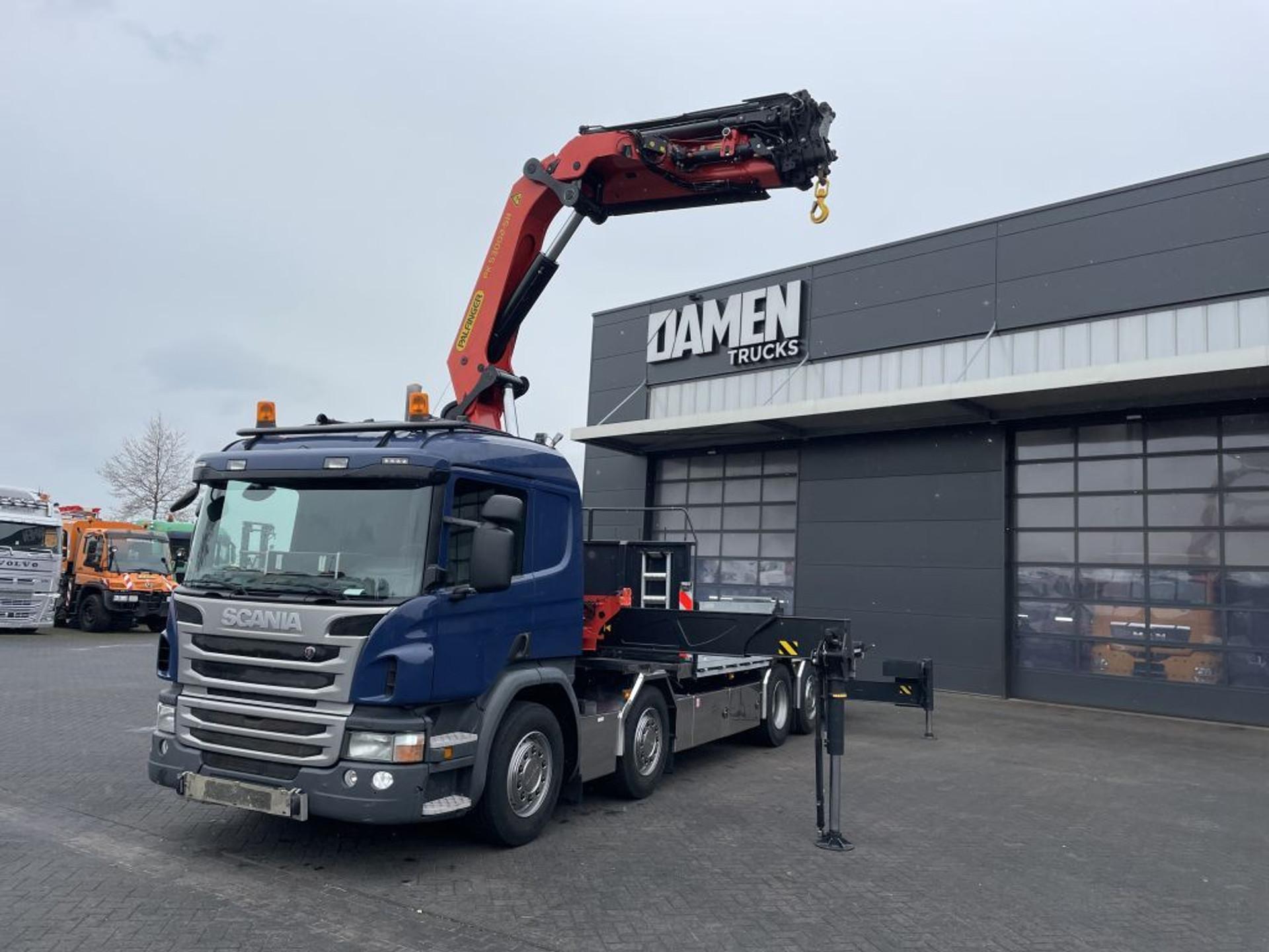 Foto 5 van Scania P 410 8x2 Euro 6 Palfinger PK 53002-SH E