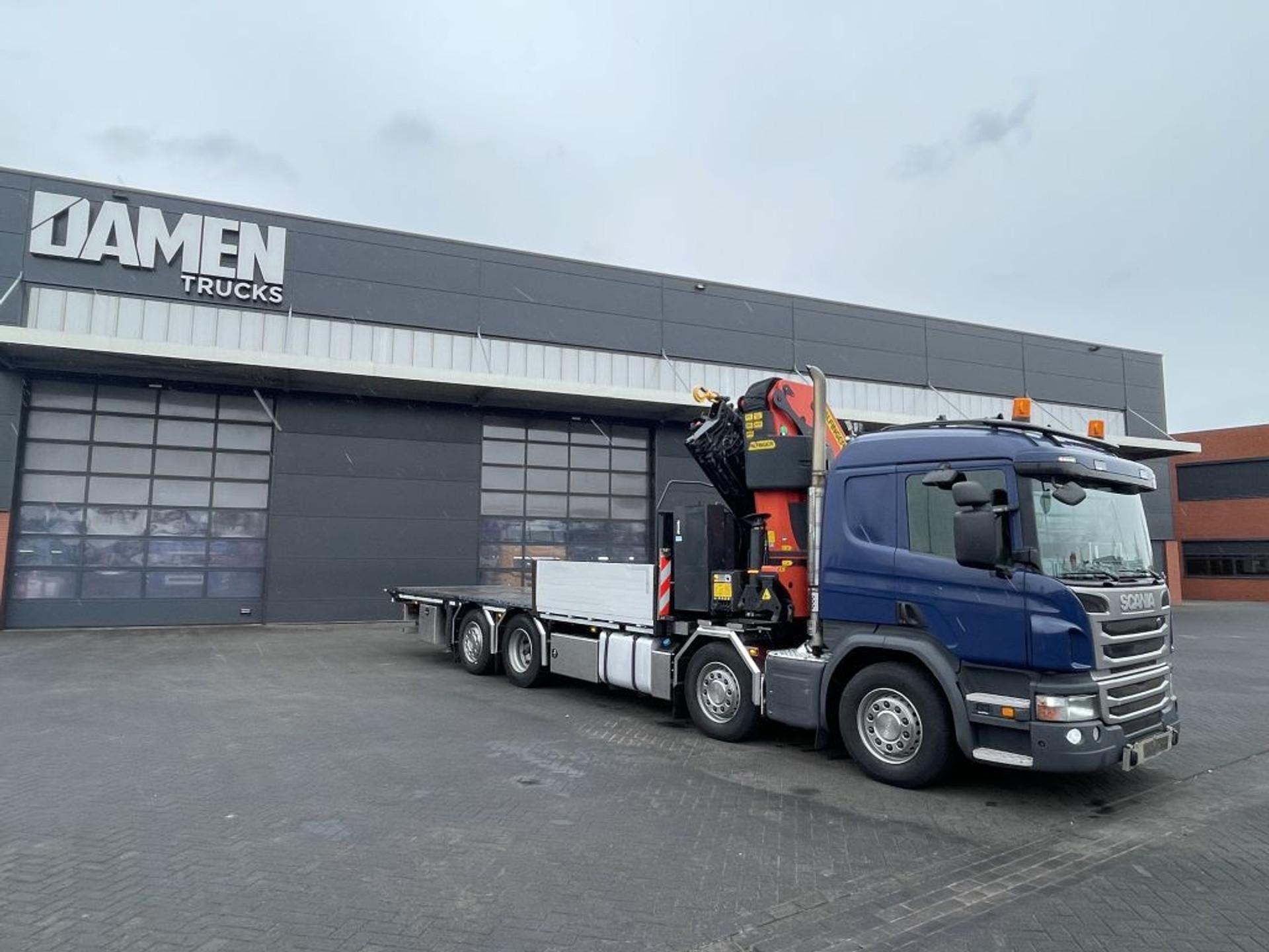 Foto 9 van Scania P 410 8x2 Euro 6 Palfinger PK 53002-SH E