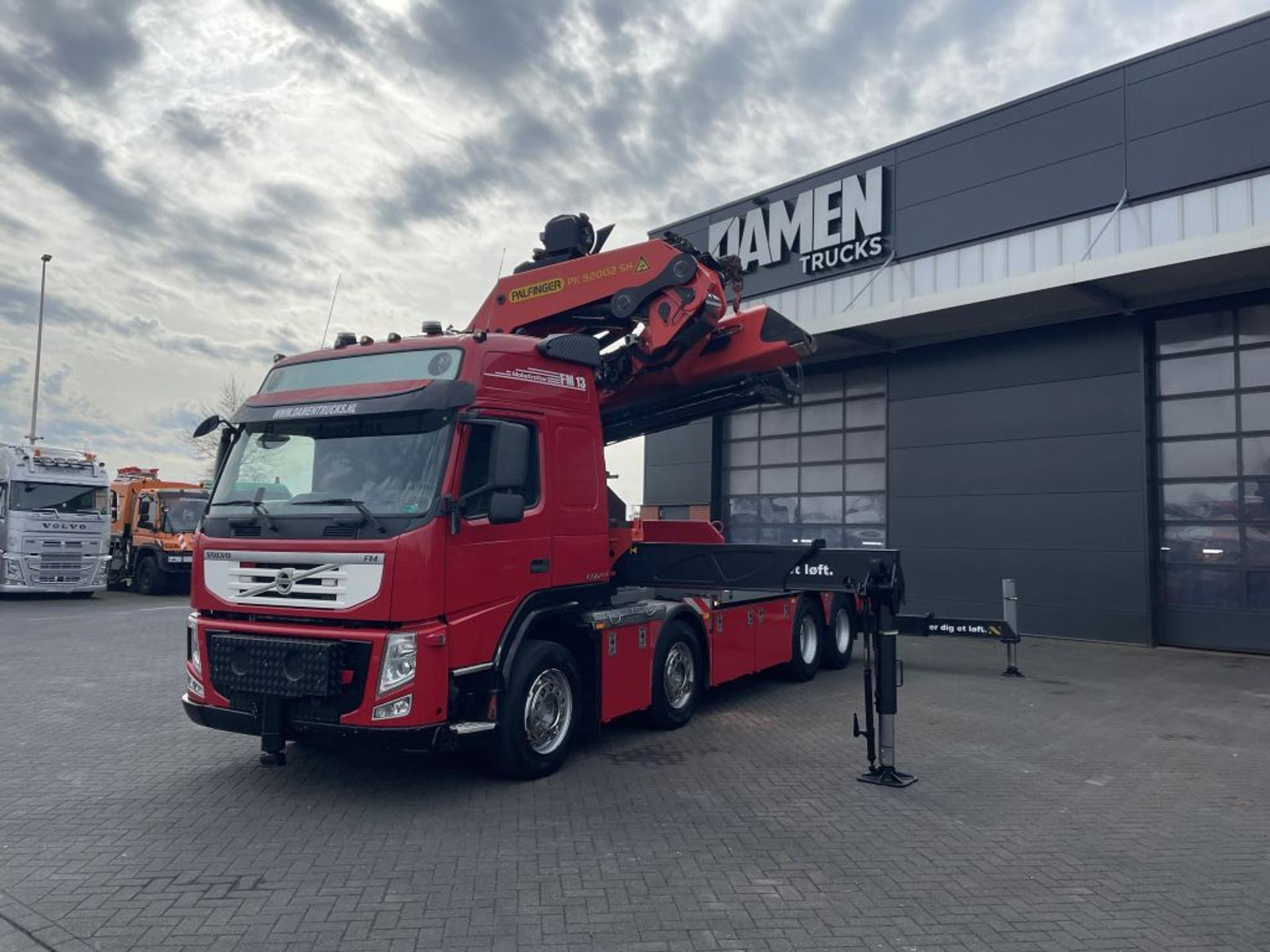 Foto 10 van Volvo FM 500 EEV 8x4 Palfinger PK 92002-SH G + JIB PJ 125 E